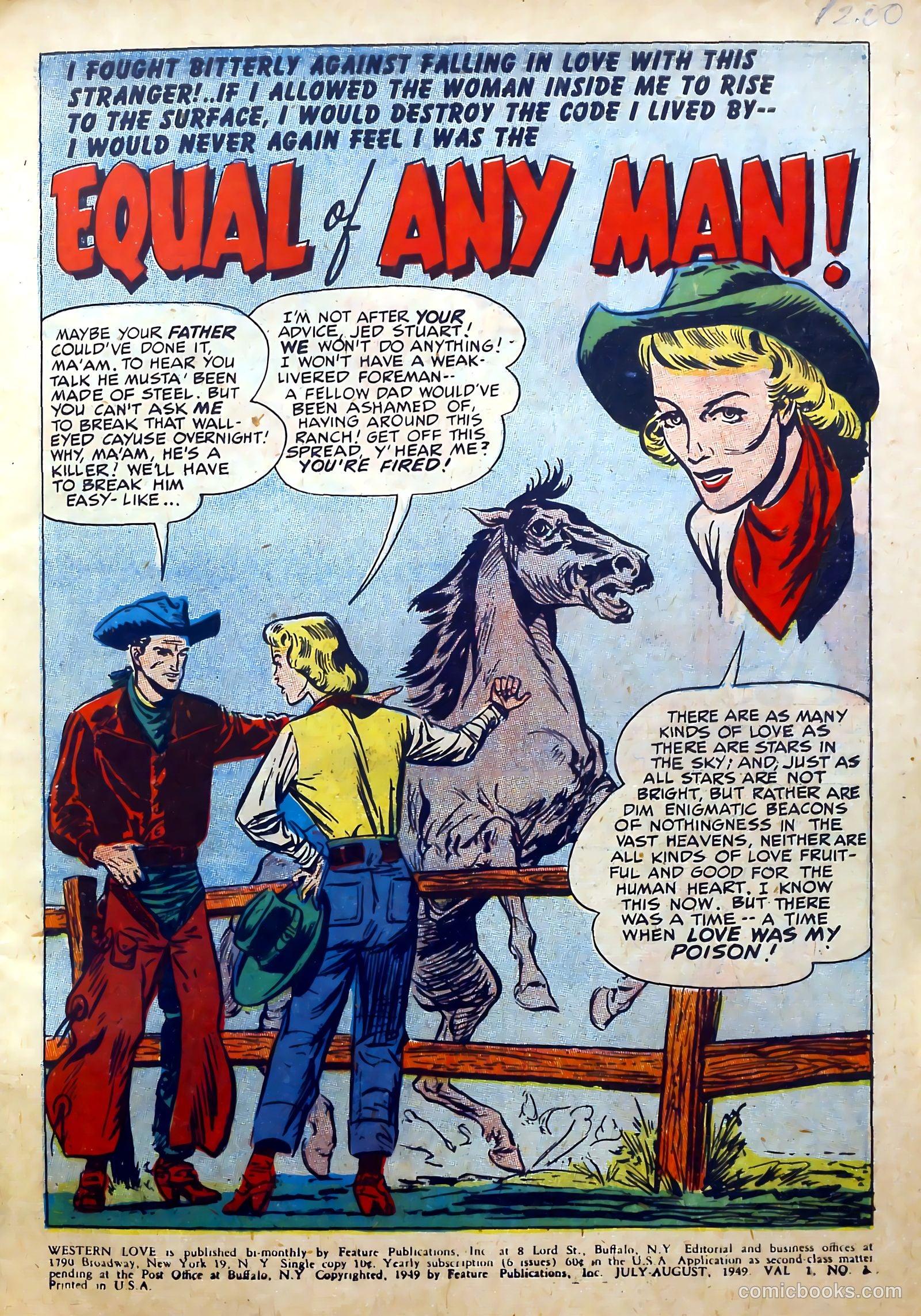 Western Love #1 (1949) — page 3 of 52