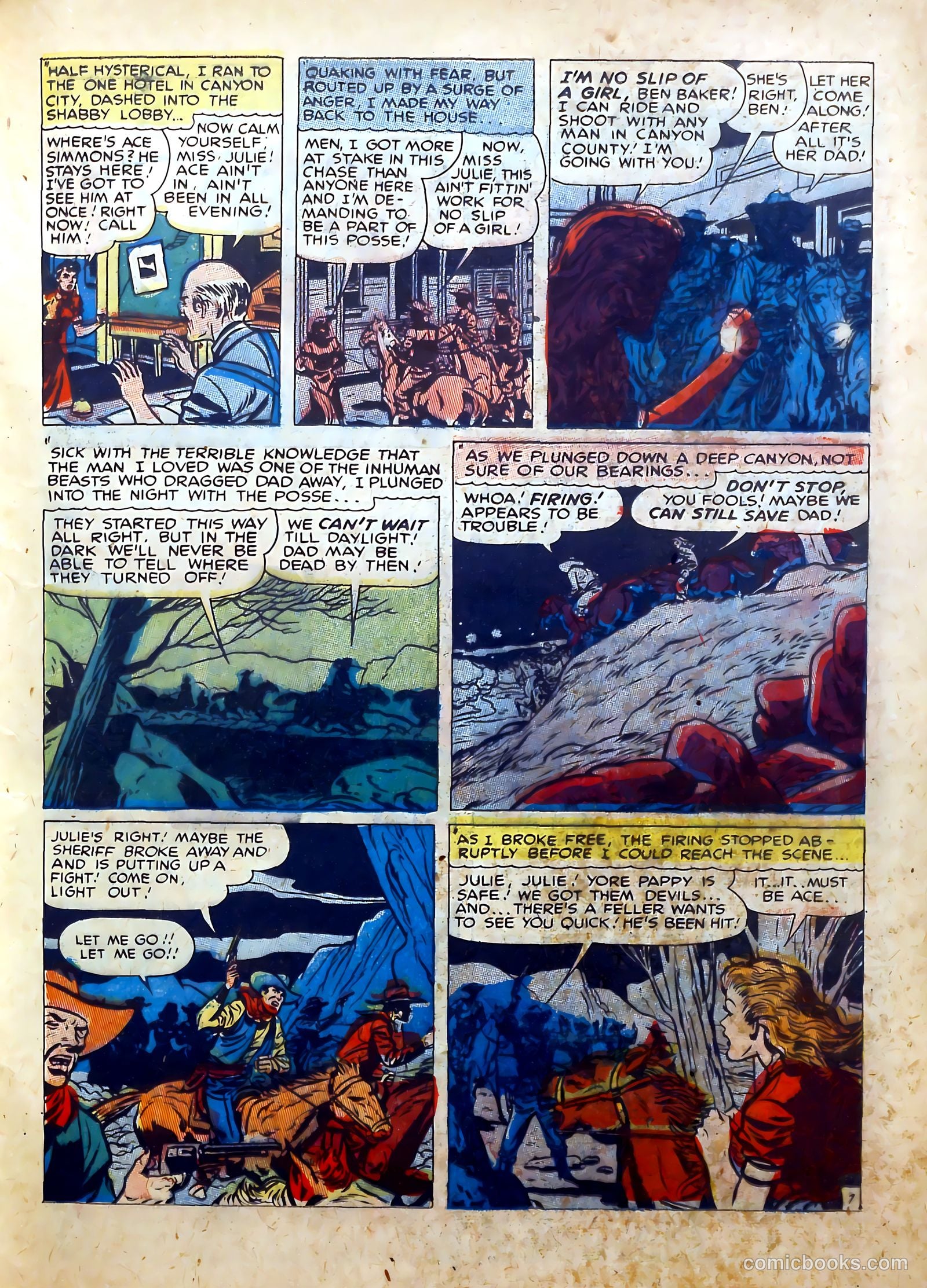 Western Love #1 (1949) — page 17 of 52