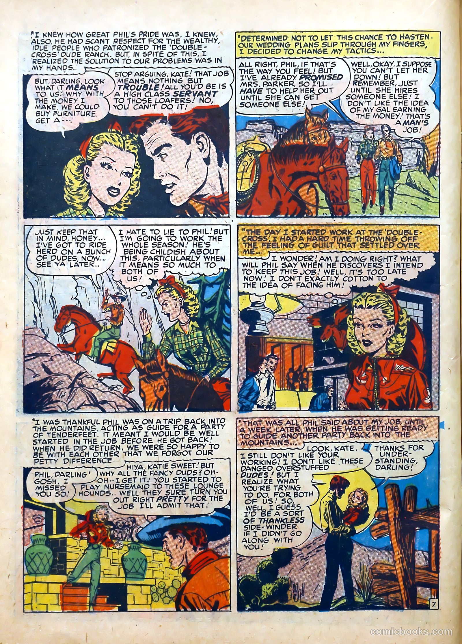 Western Love #1 (1949) — page 20 of 52