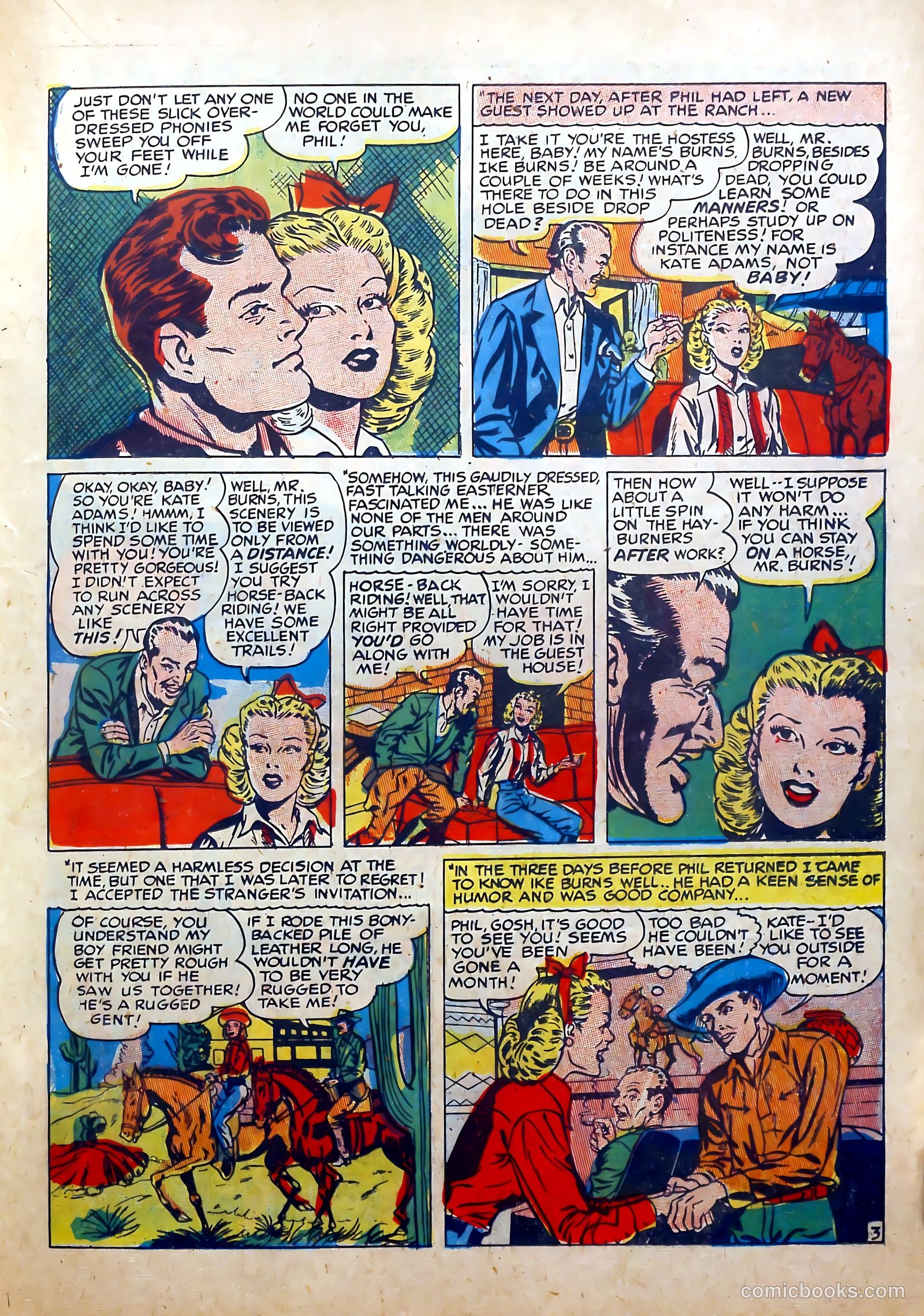 Western Love #1 (1949) — page 21 of 52