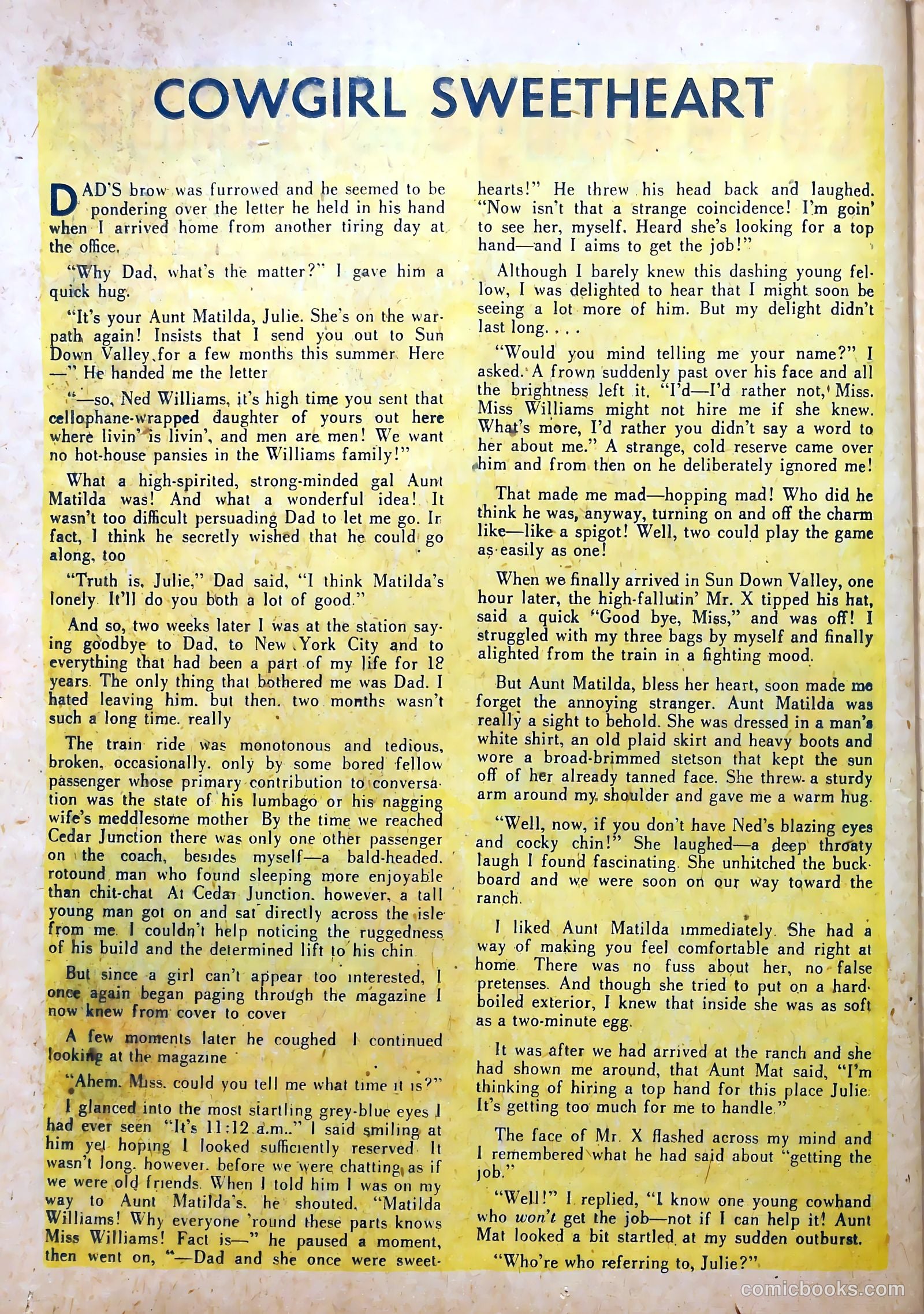 Western Love #1 (1949) — page 38 of 52