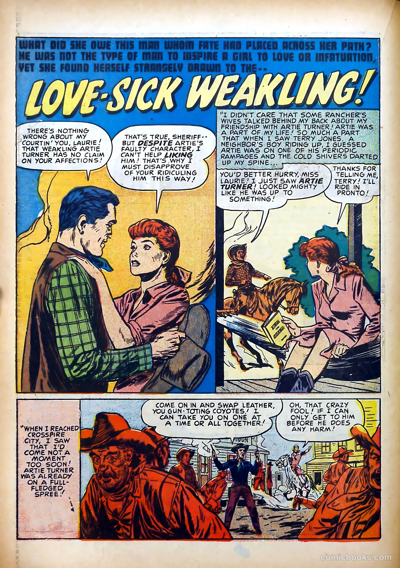 Western Love #2 (1950) — page 21 of 54