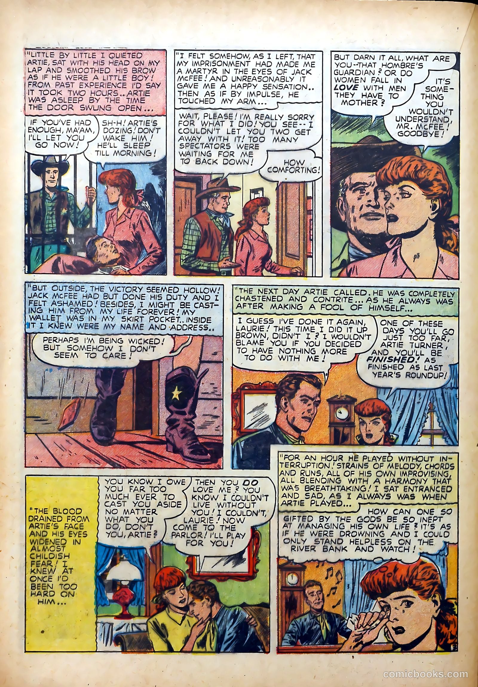 Western Love #2 (1950) — page 23 of 54