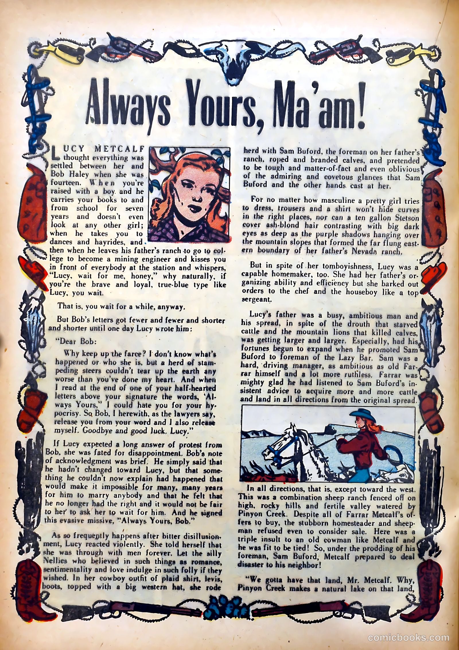 Western Love #2 (1950) — page 29 of 54