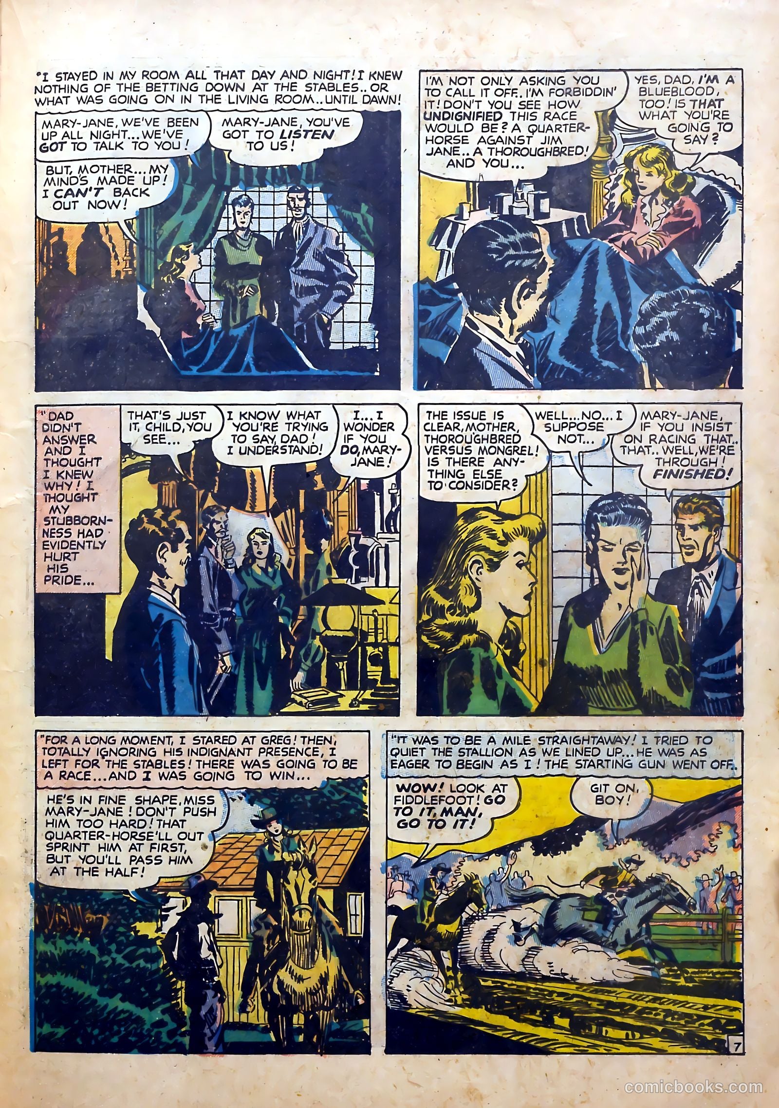 Western Love #3 (1949) — page 35 of 52