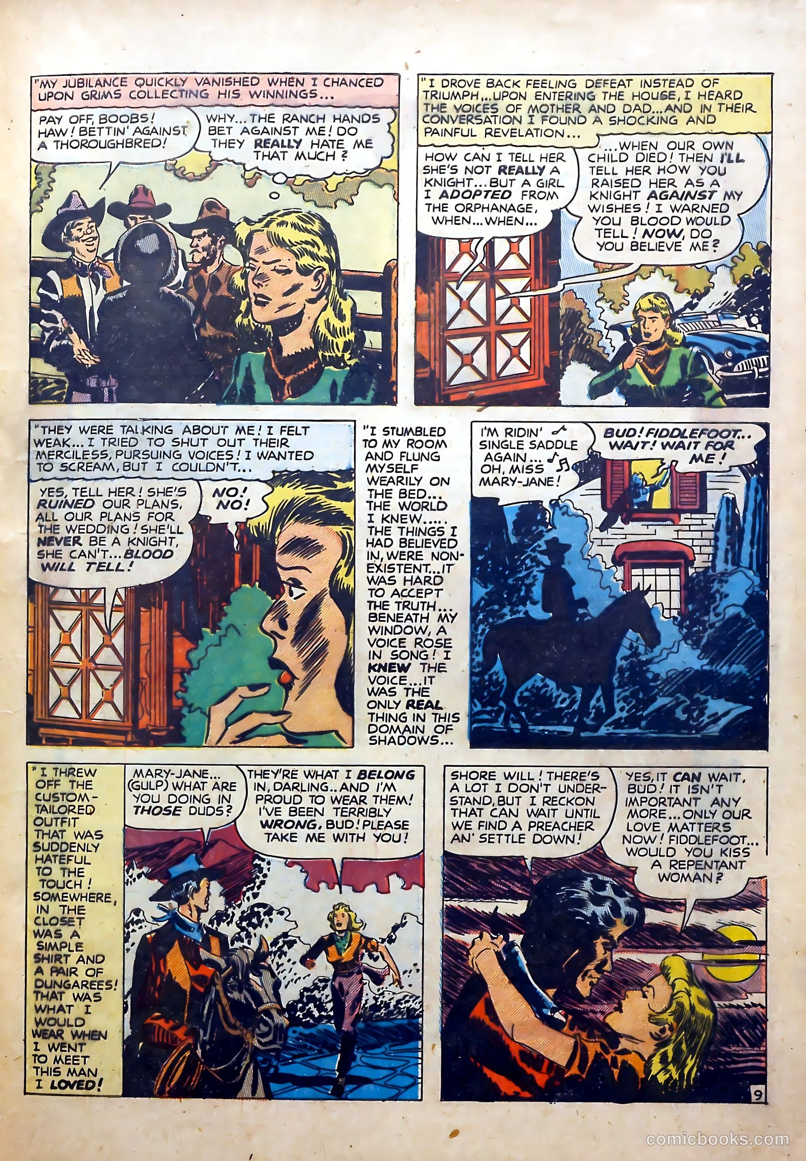 Western Love #3 (1949) — page 37 of 52