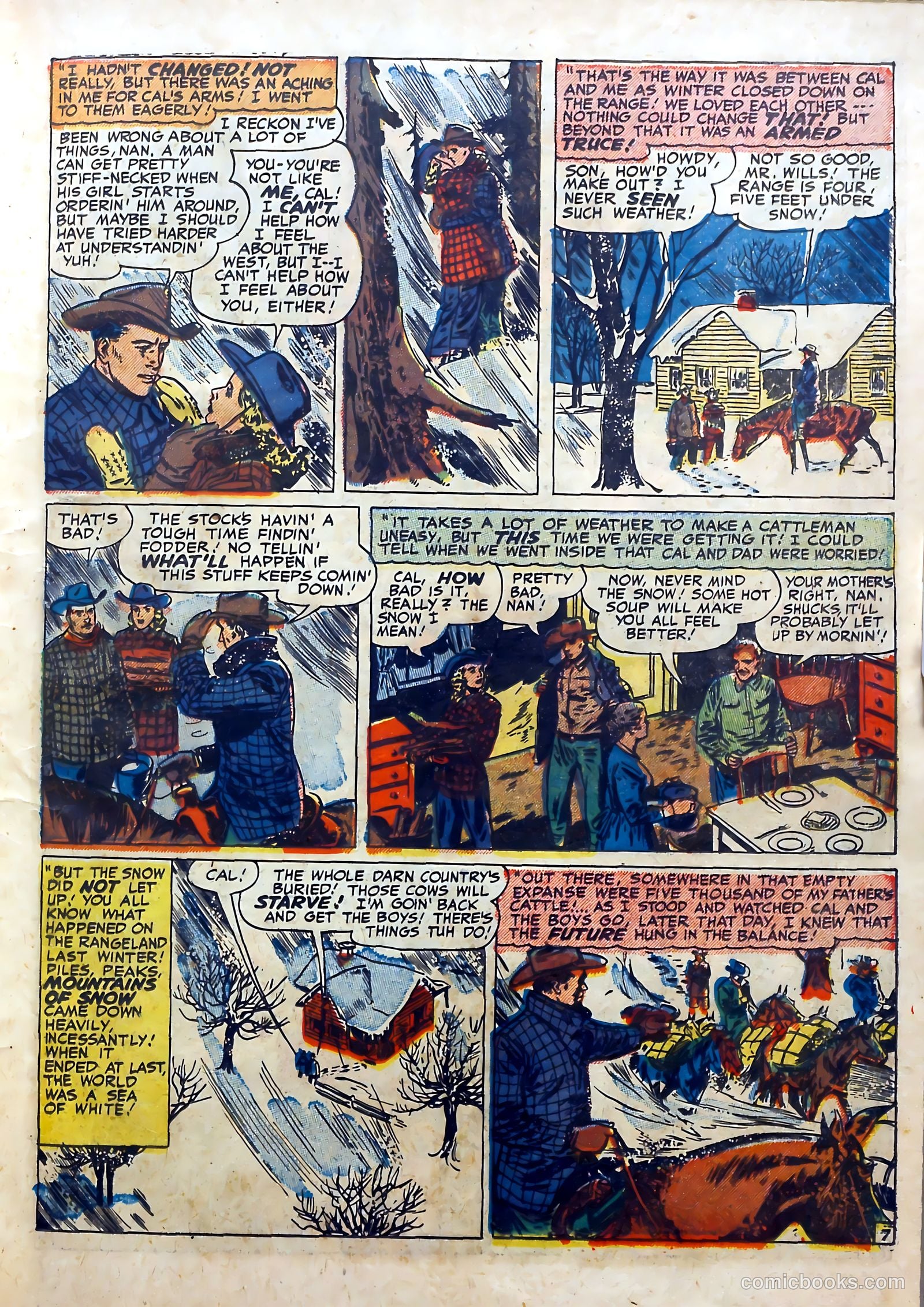Western Love #4 (1950) — page 9 of 52