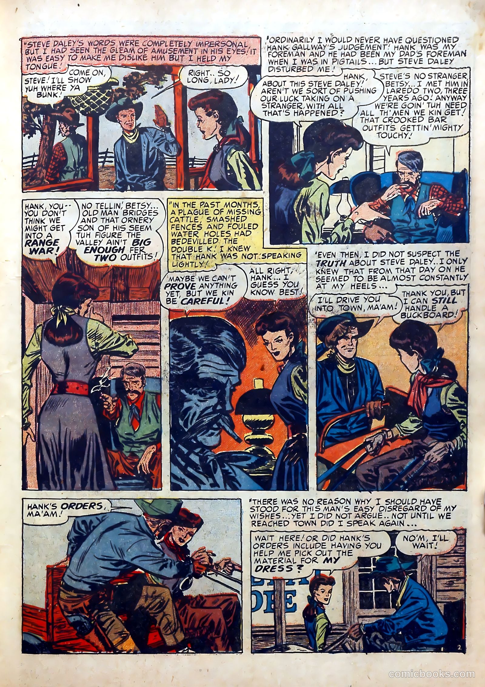 Western Love #4 (1950) — page 21 of 52