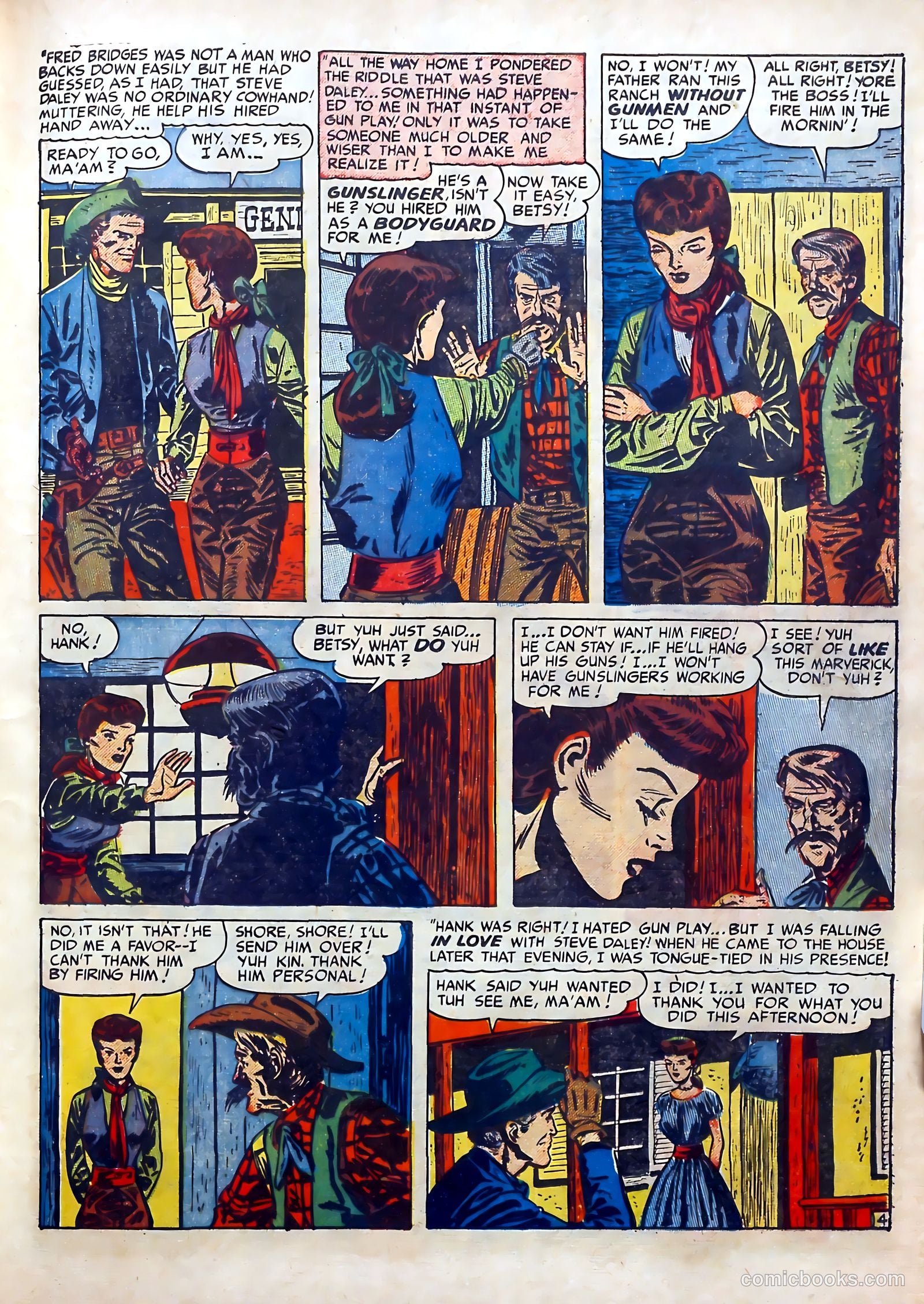 Western Love #4 (1950) — page 23 of 52