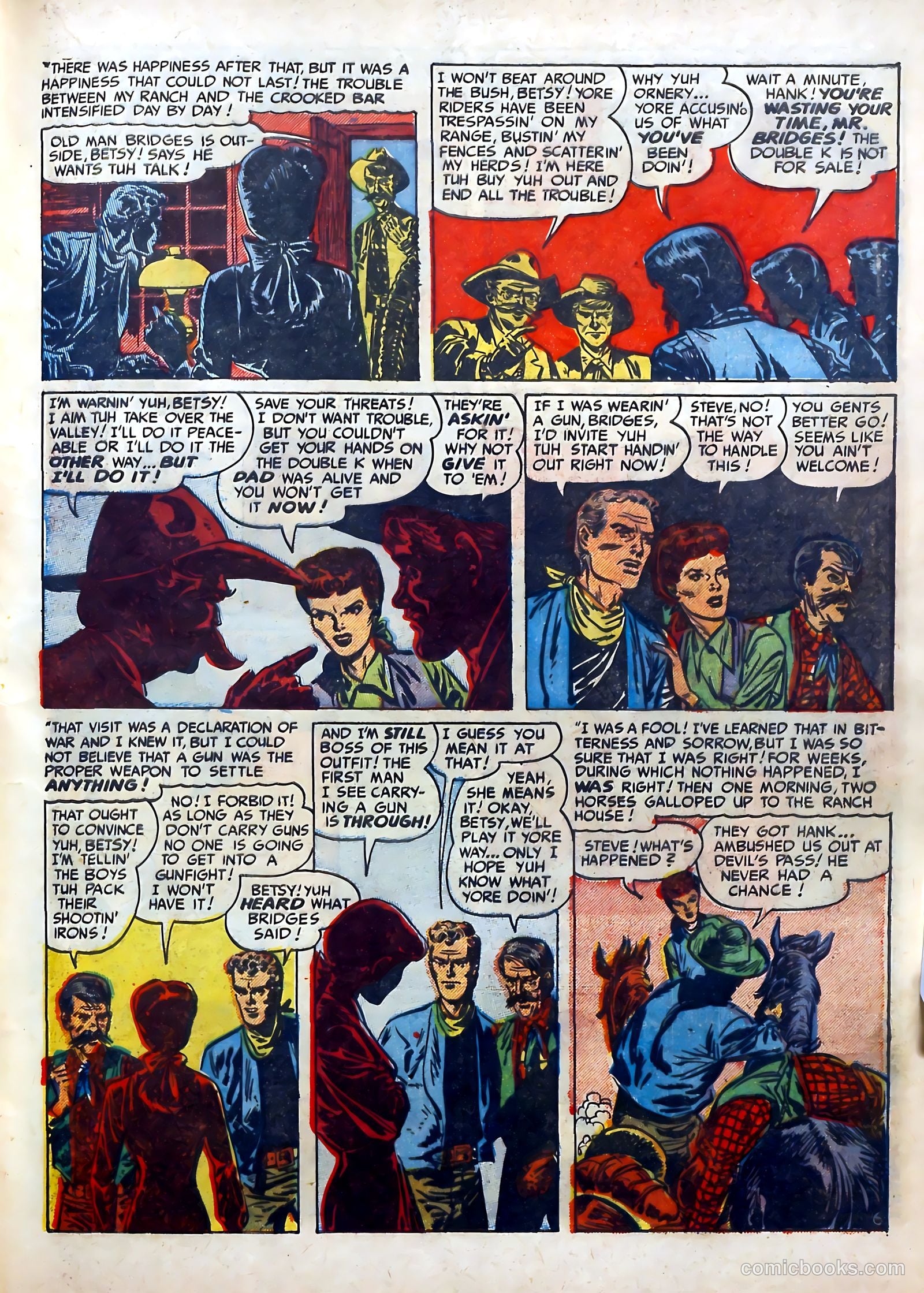 Western Love #4 (1950) — page 25 of 52