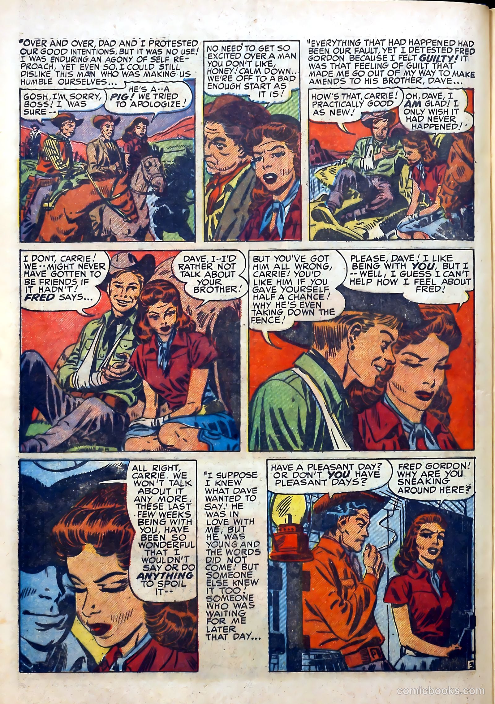 Western Love #4 (1950) — page 34 of 52