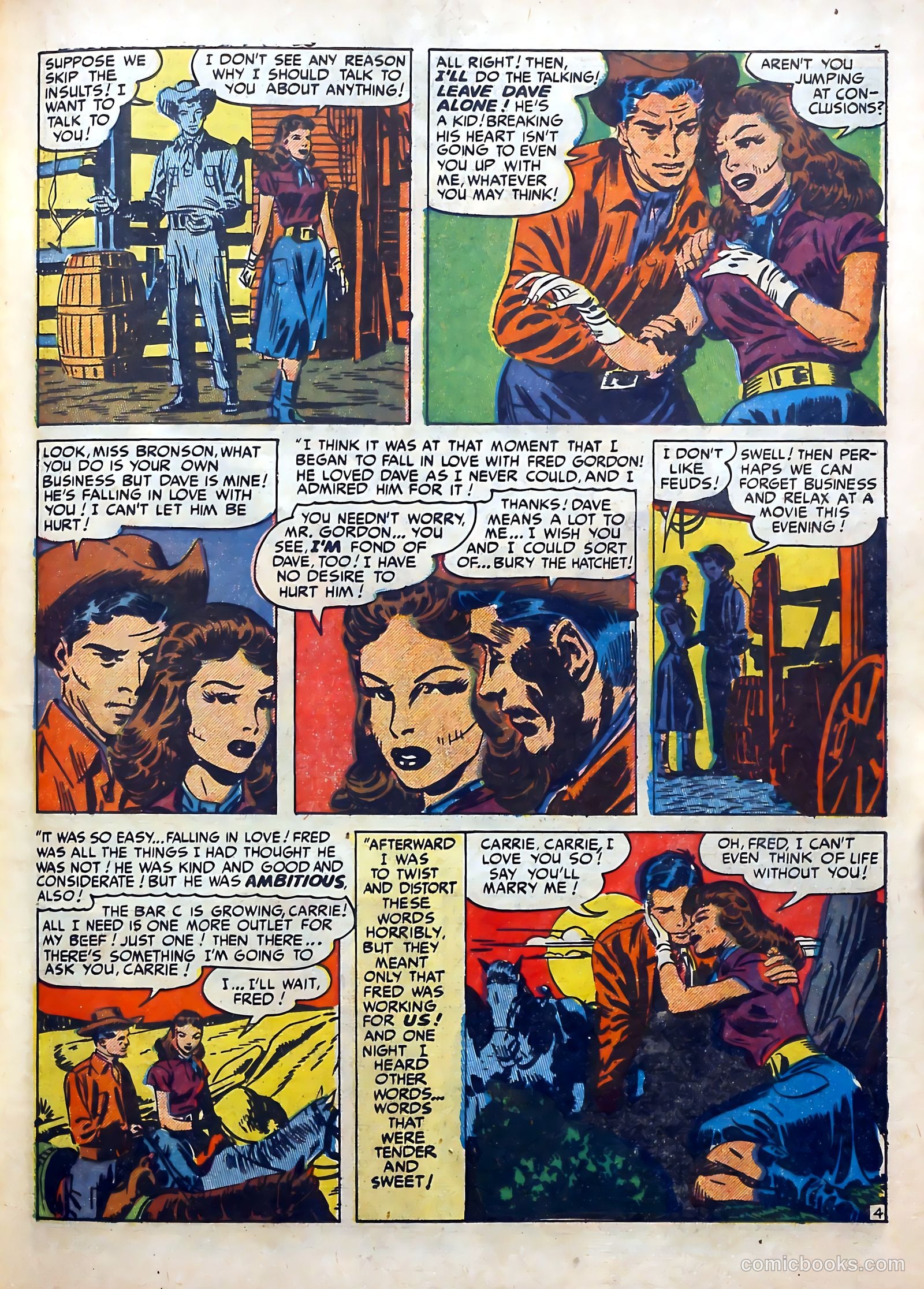 Western Love #4 (1950) — page 35 of 52