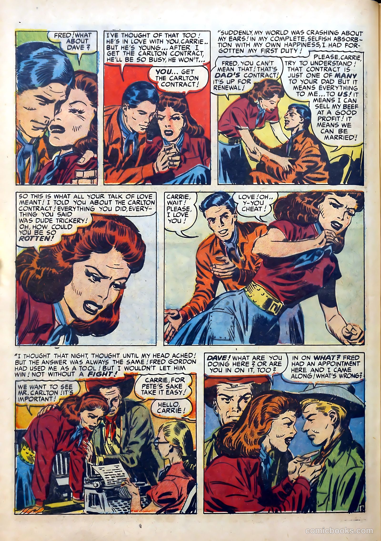 Western Love #4 (1950) — page 36 of 52