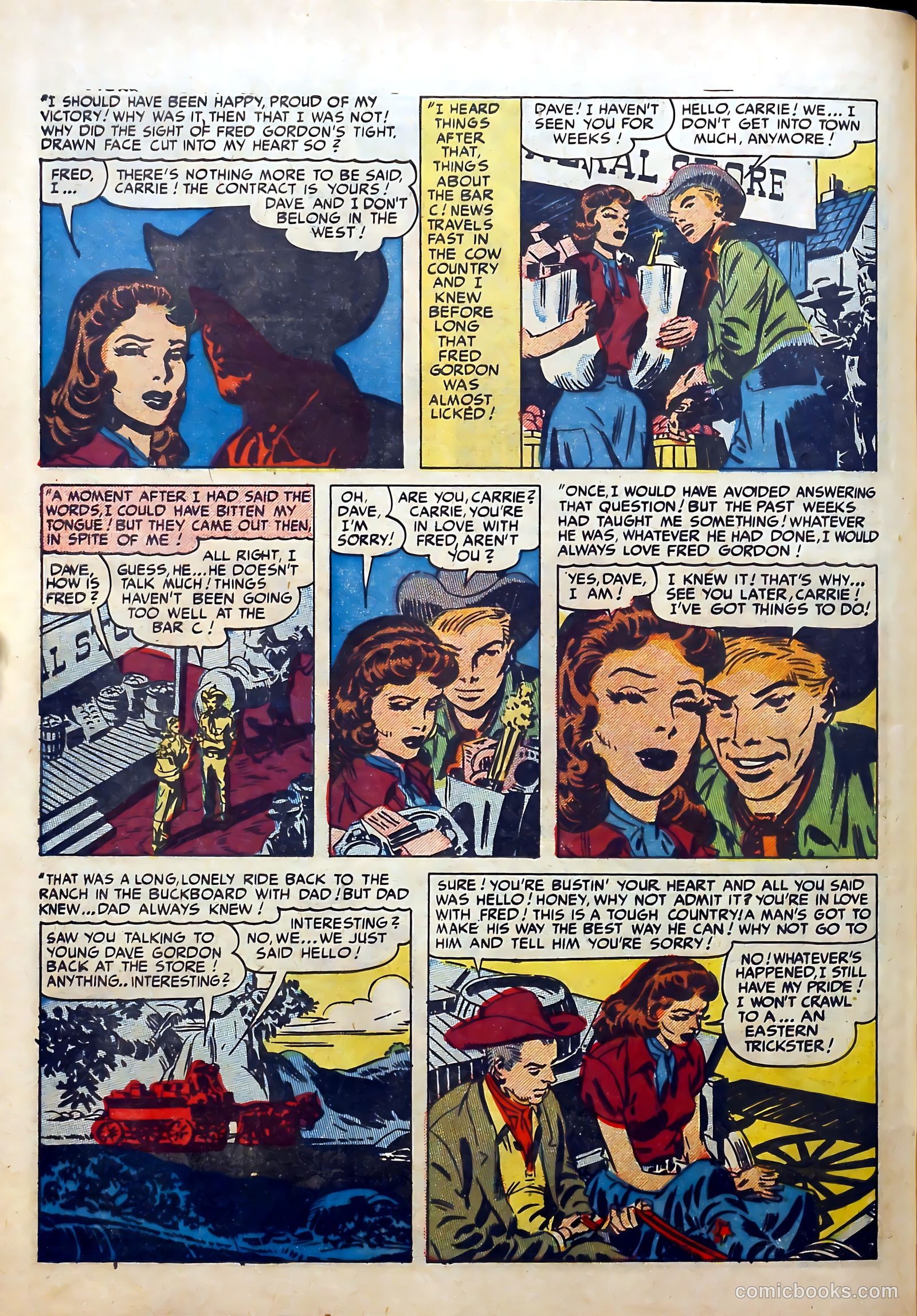 Western Love #4 (1950) — page 38 of 52