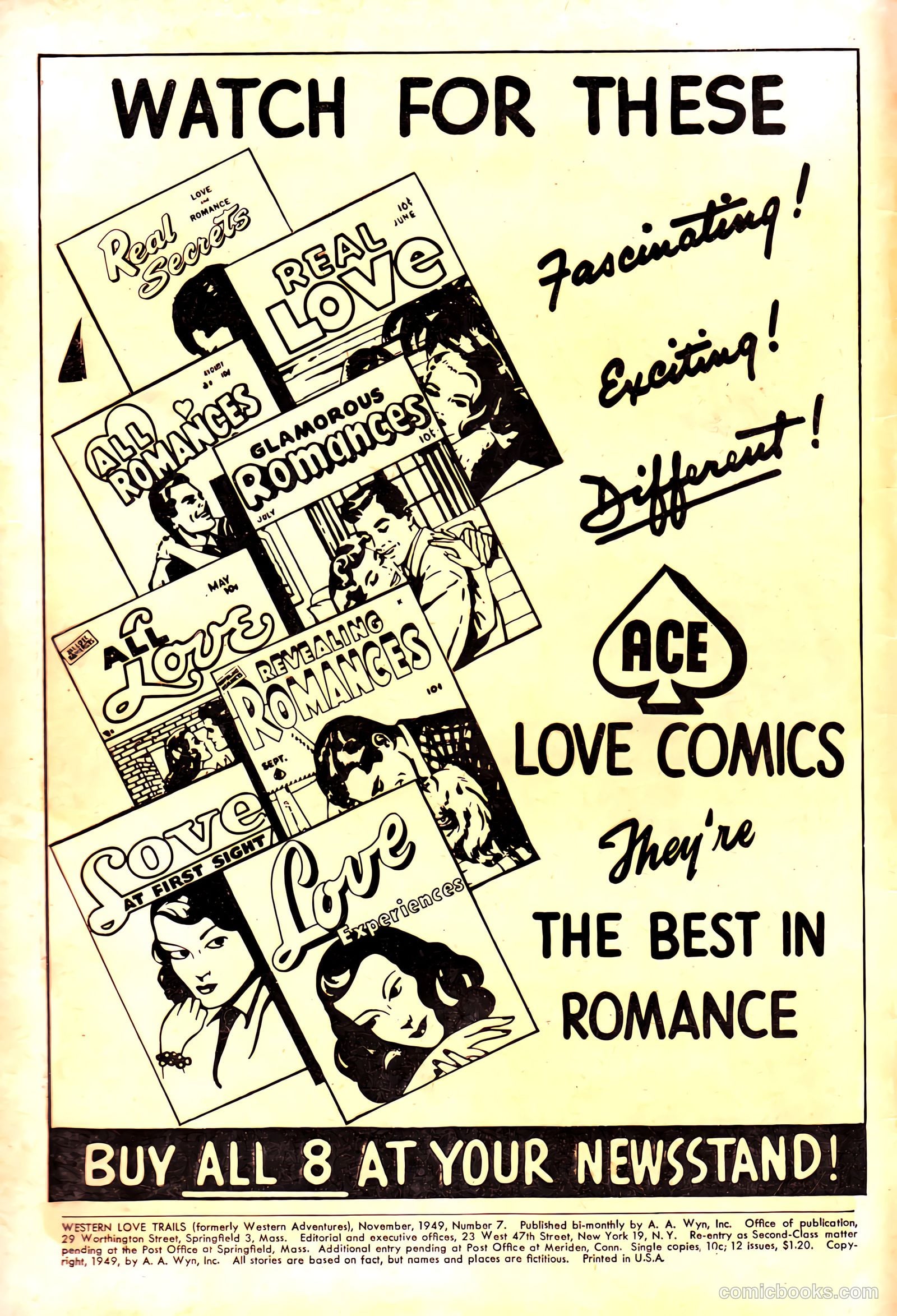 Western Love Trails #7 (1949) — page 2 of 36