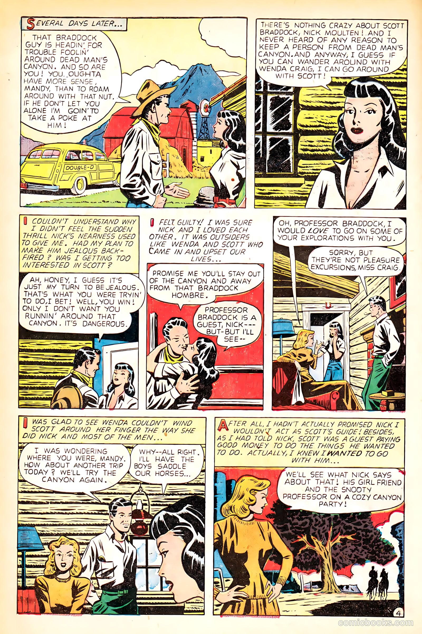 Western Love Trails #7 (1949) — page 6 of 36