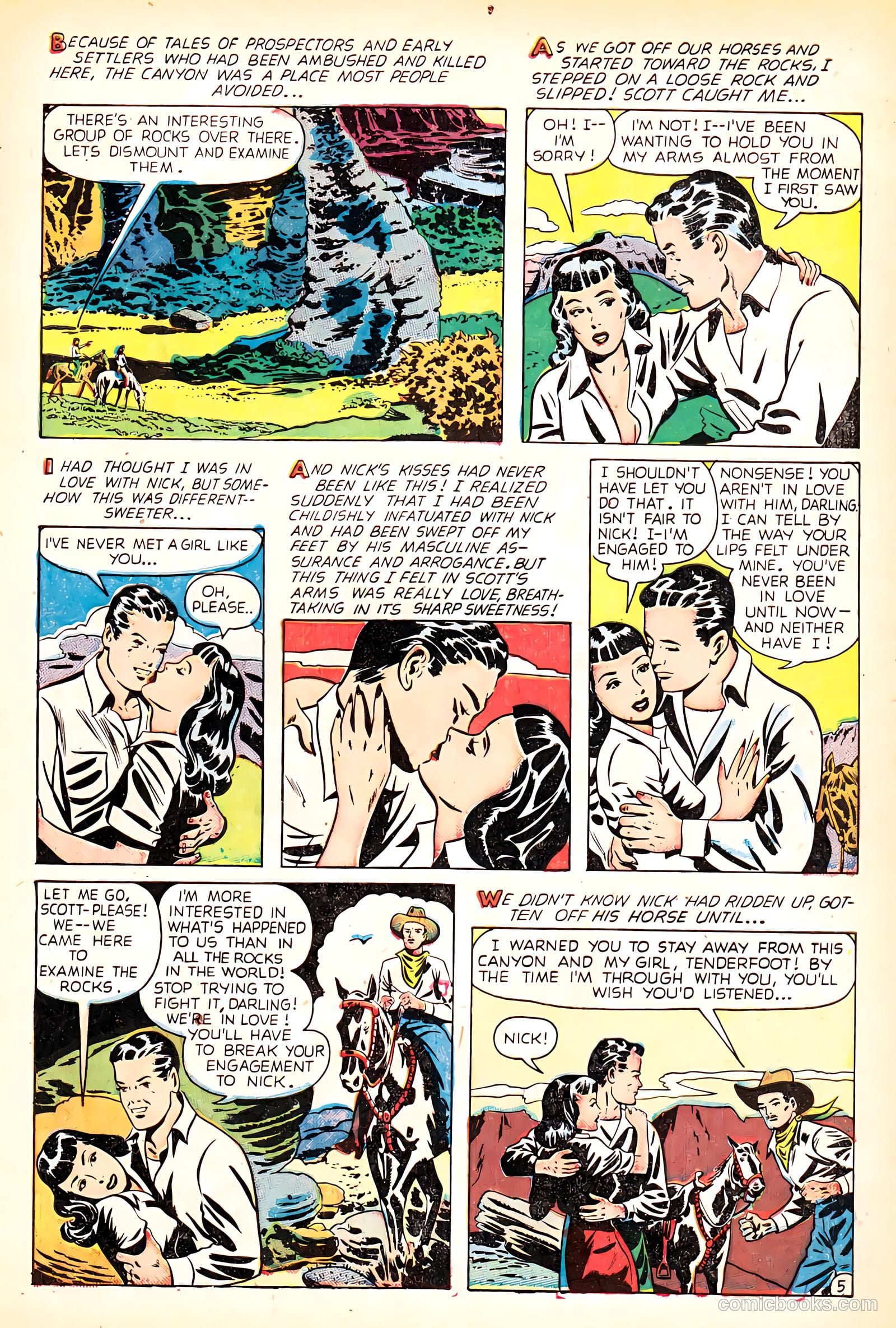 Western Love Trails #7 (1949) — page 7 of 36