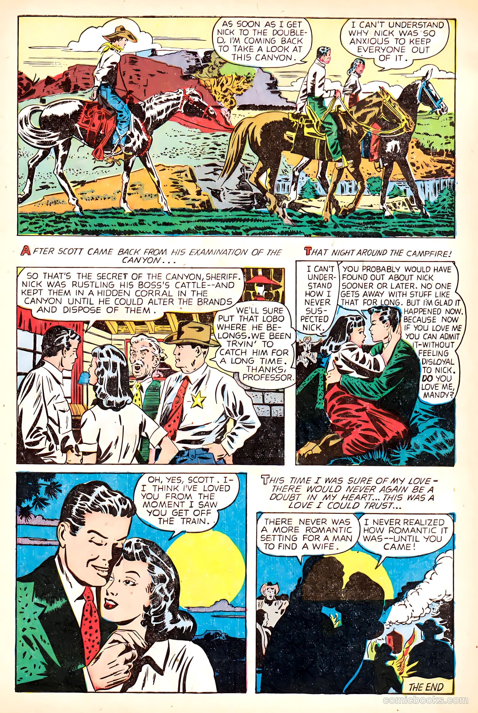 Western Love Trails #7 (1949) — page 9 of 36