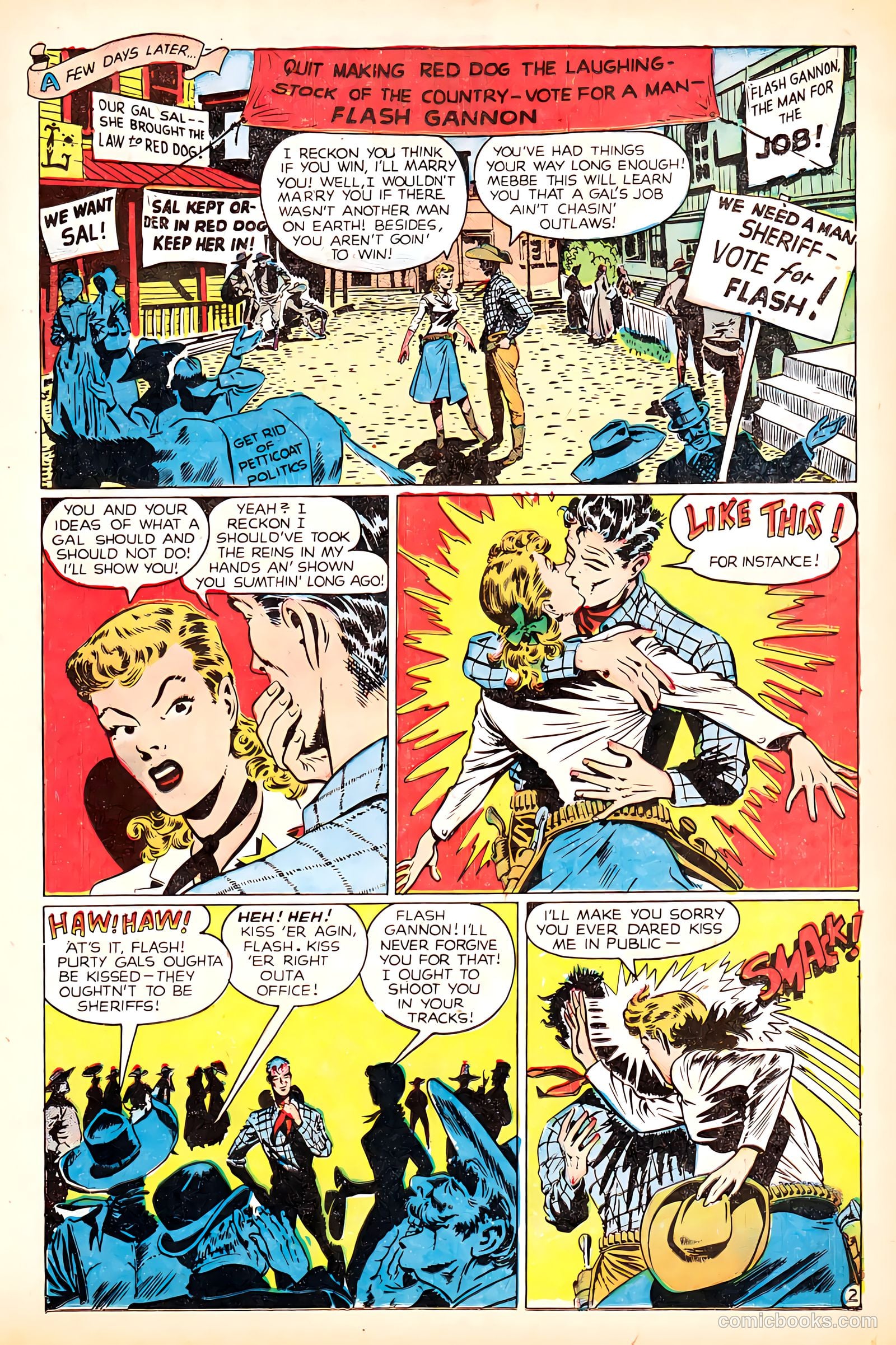Western Love Trails #7 (1949) — page 11 of 36