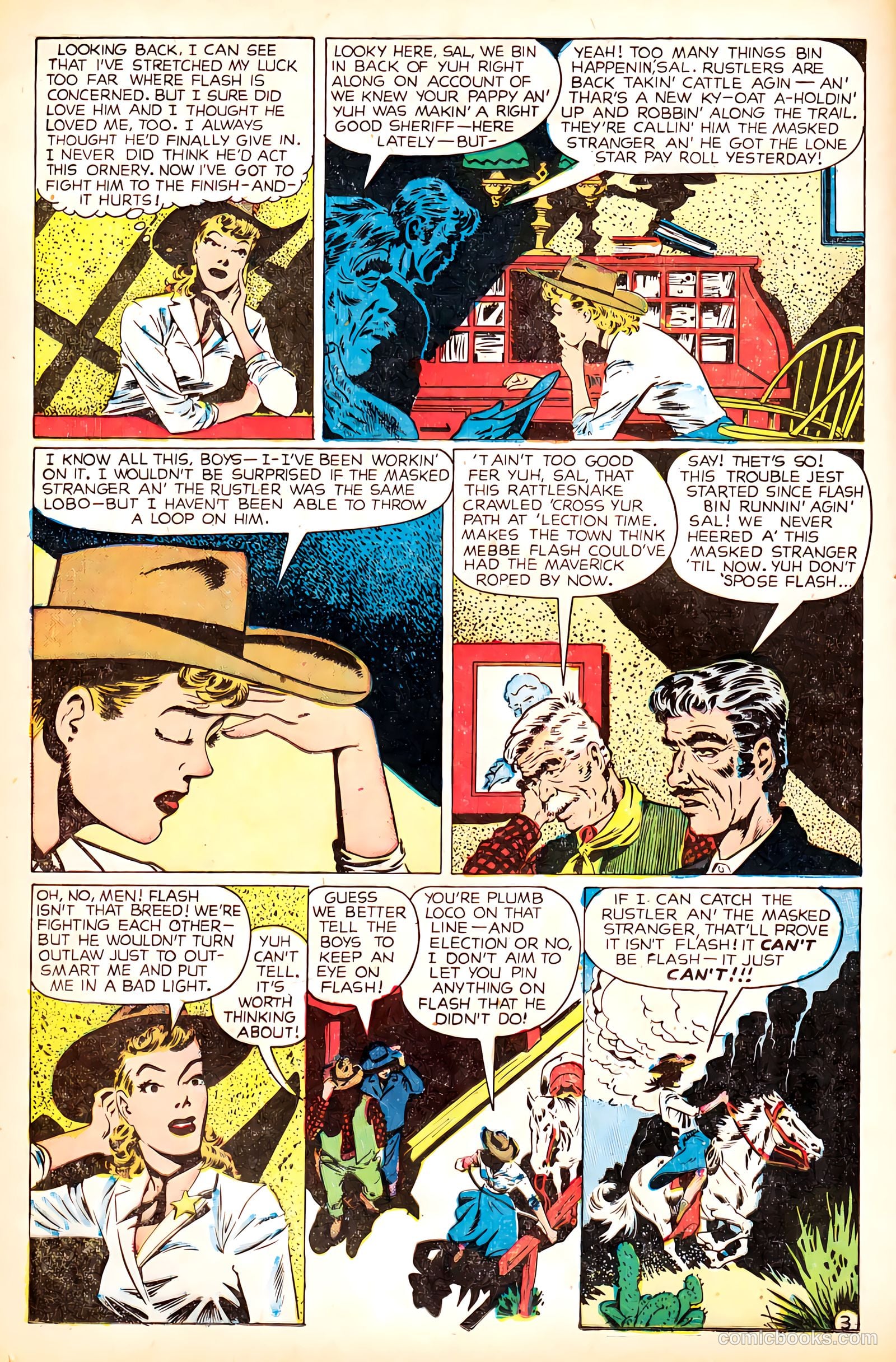 Western Love Trails #7 (1949) — page 12 of 36