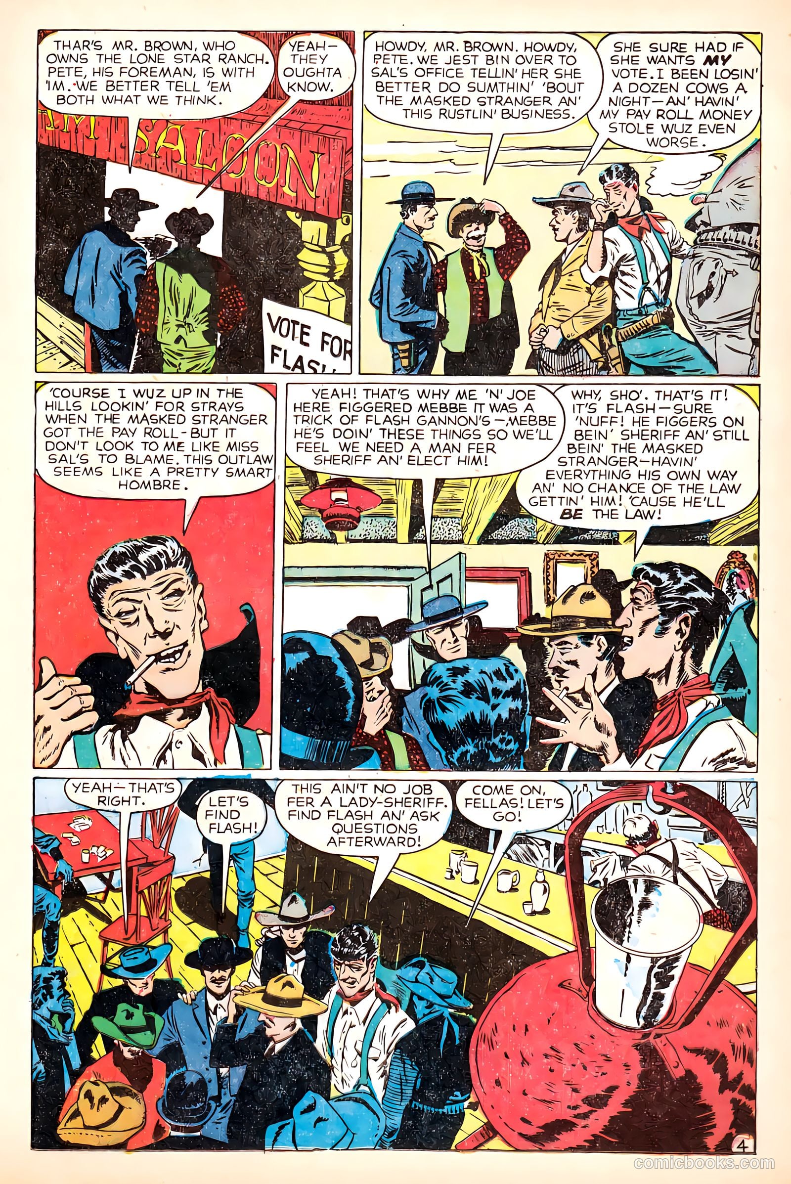 Western Love Trails #7 (1949) — page 13 of 36