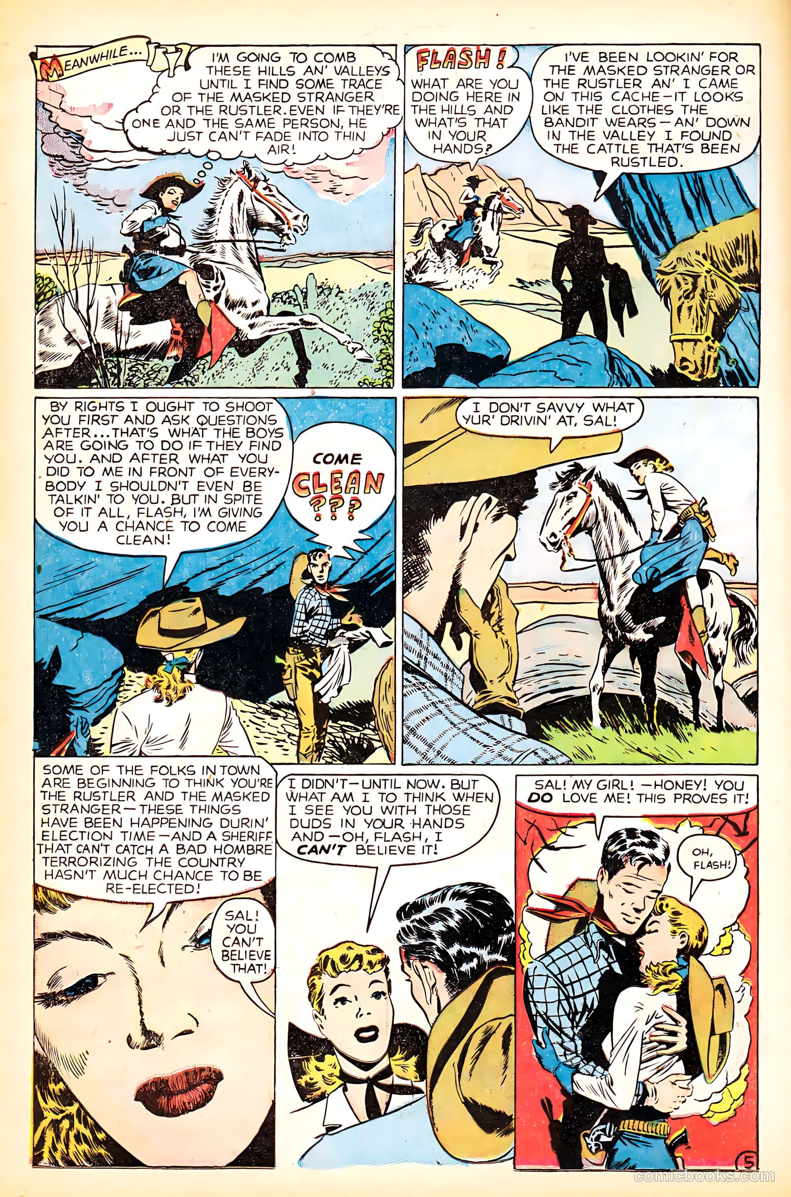Western Love Trails #7 (1949) — page 14 of 36