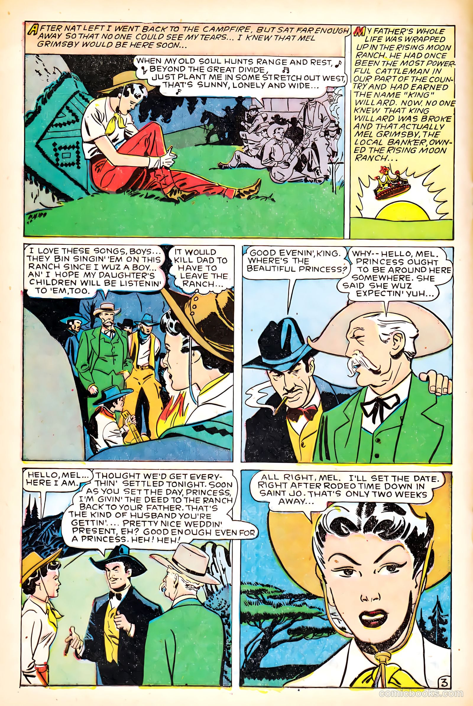 Western Love Trails #7 (1949) — page 20 of 36