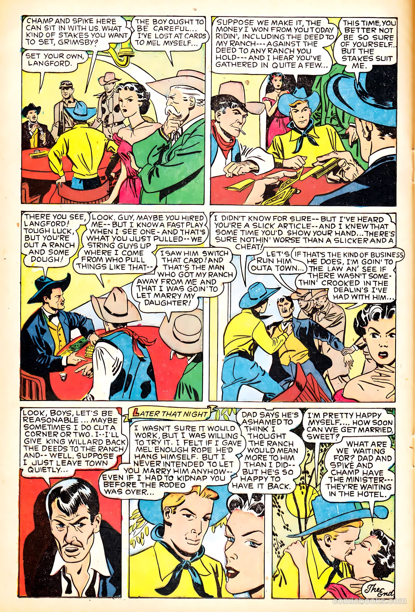 Western Love Trails #7 (1949) — page 24 of 36
