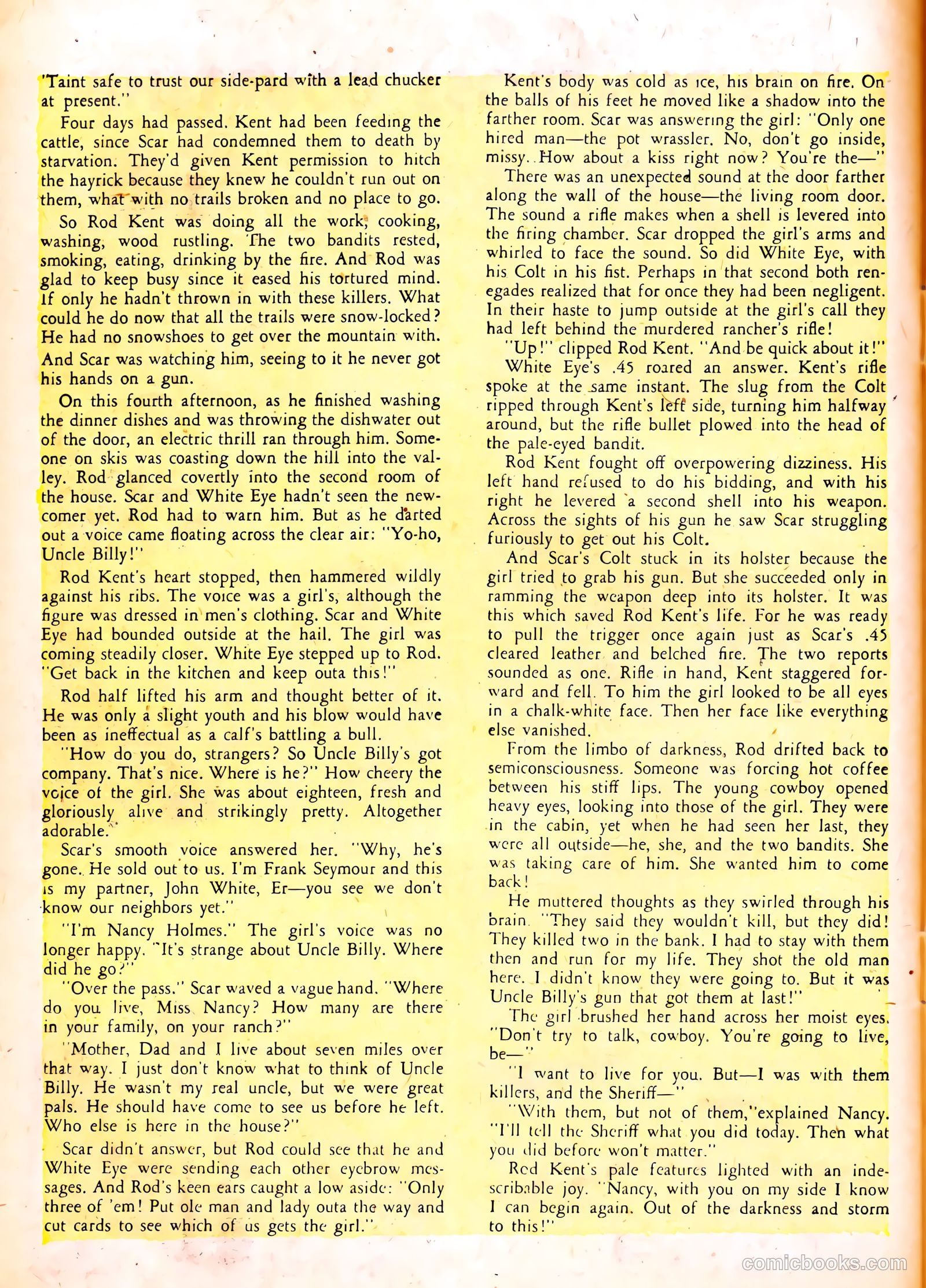 Western Love Trails #7 (1949) — page 26 of 36