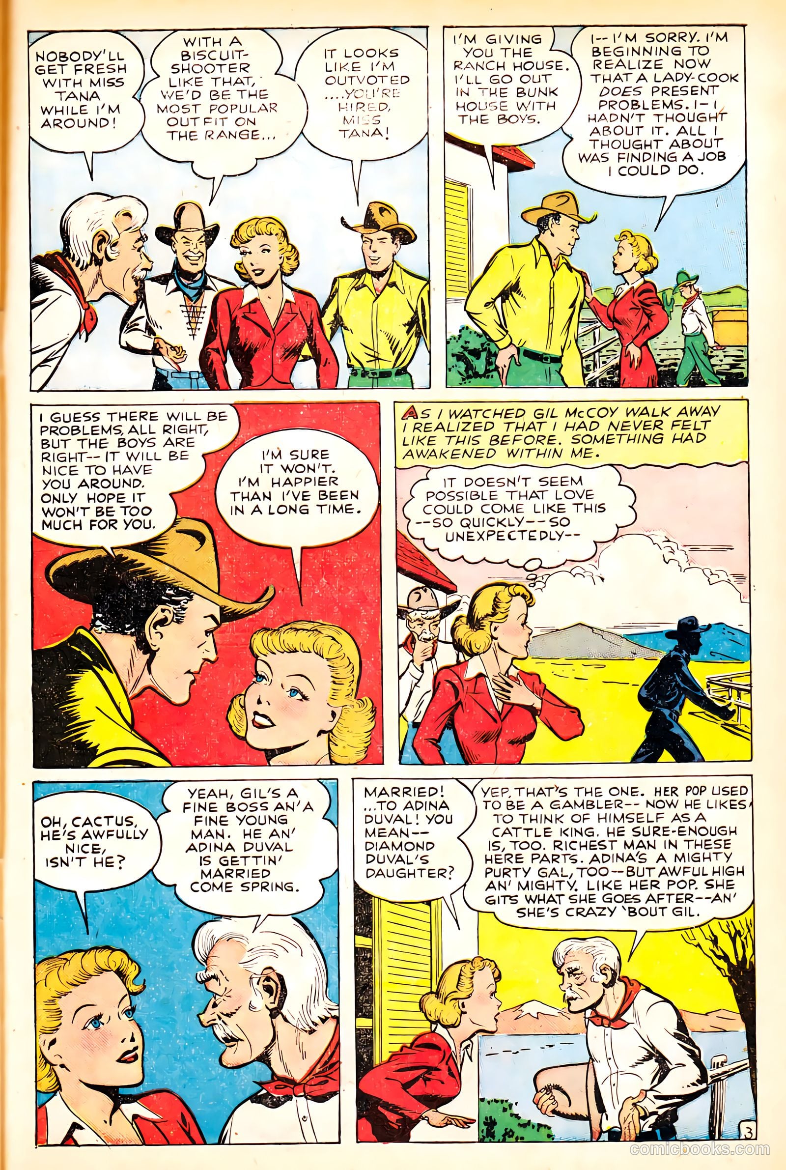 Western Love Trails #7 (1949) — page 29 of 36