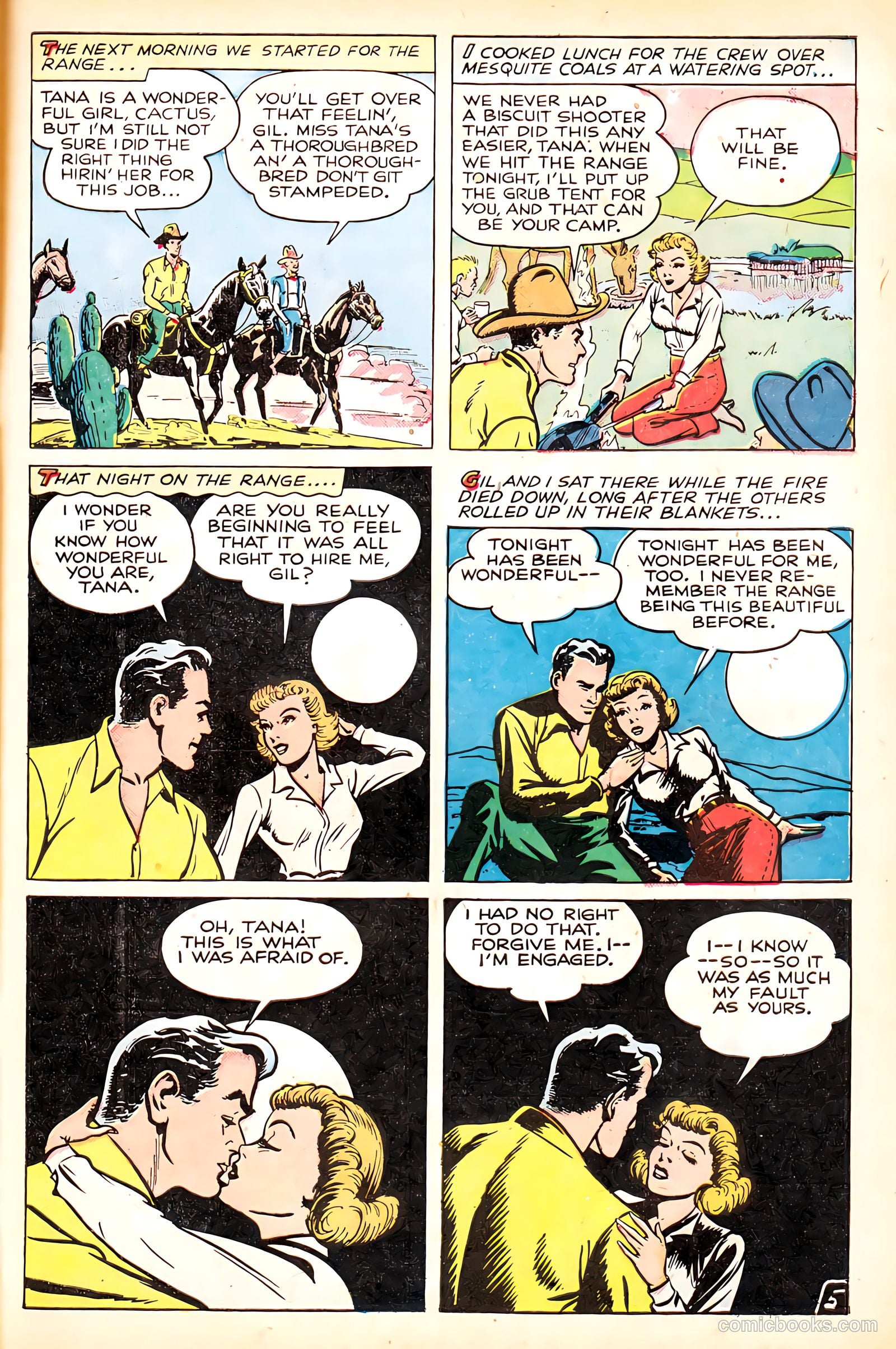 Western Love Trails #7 (1949) — page 31 of 36