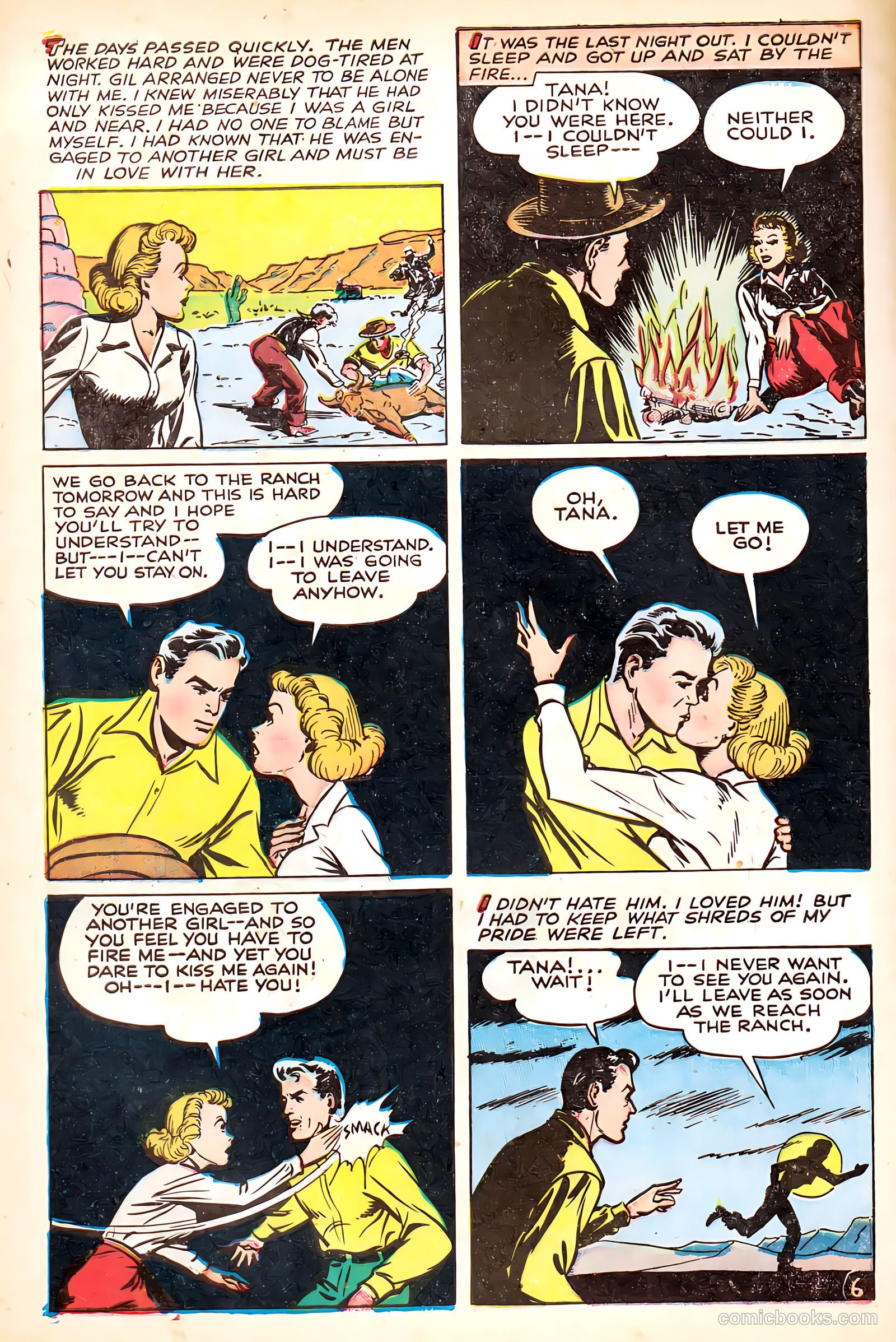 Western Love Trails #7 (1949) — page 32 of 36