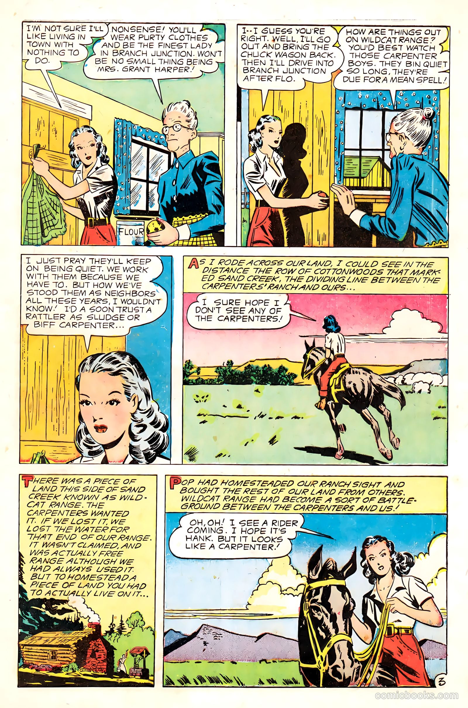 Western Love Trails #8 (1950) — page 5 of 36