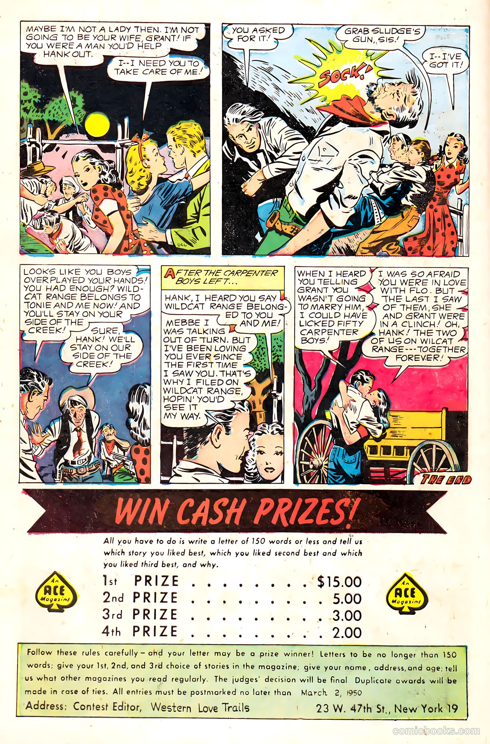 Western Love Trails #8 (1950) — page 10 of 36