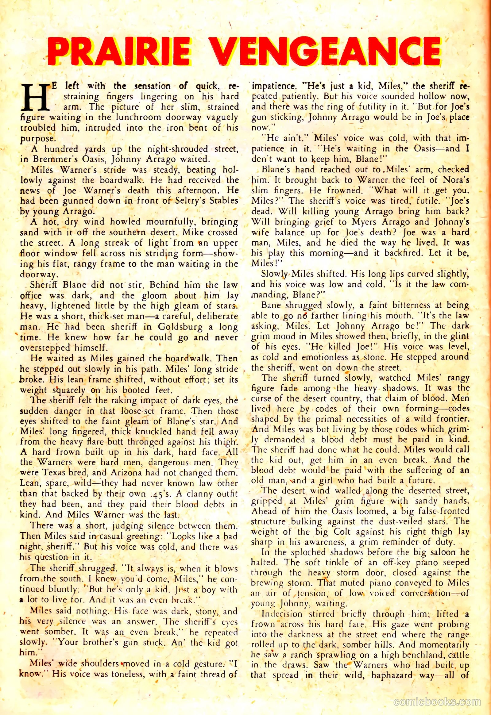 Western Love Trails #8 (1950) — page 26 of 36