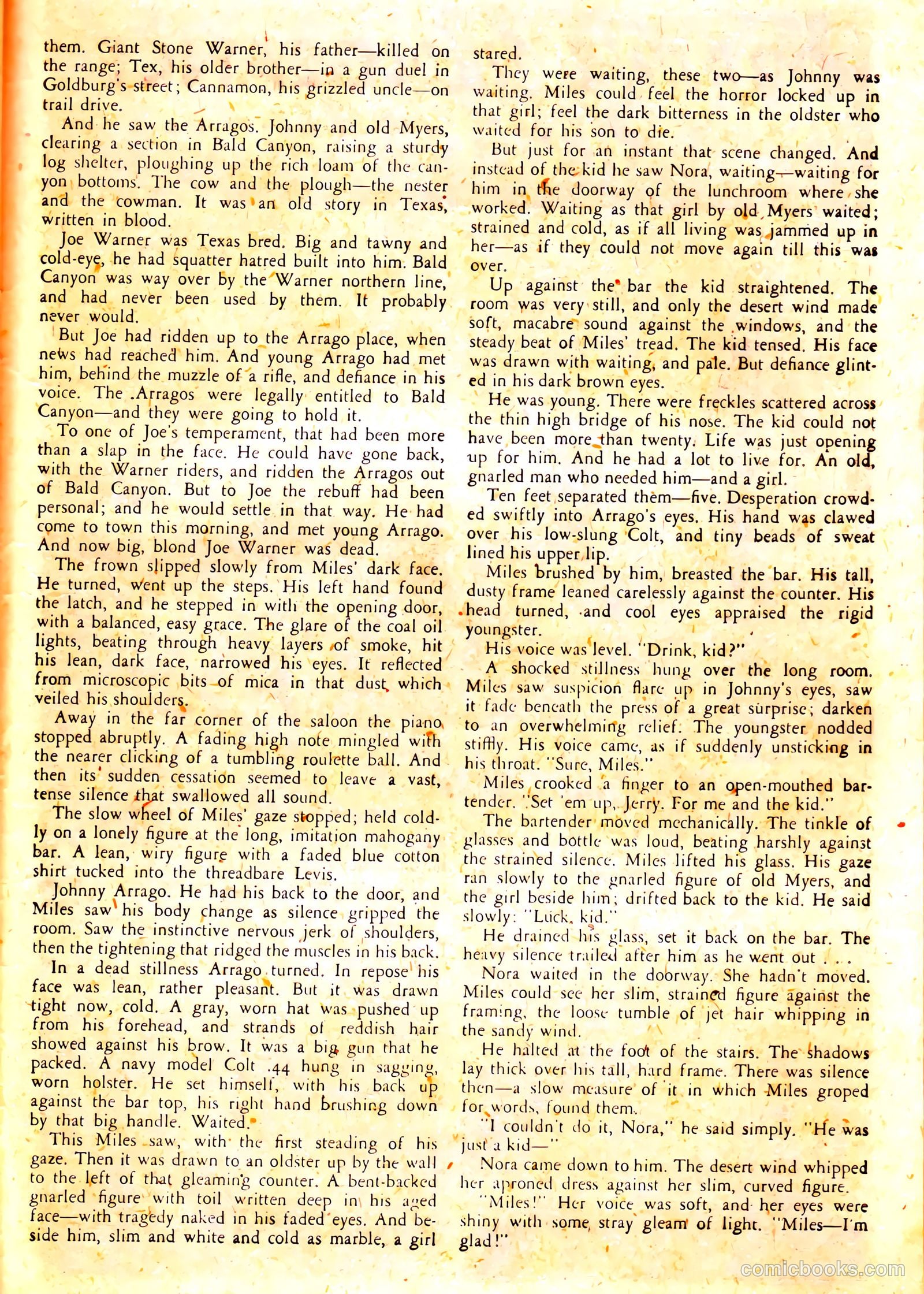 Western Love Trails #8 (1950) — page 27 of 36