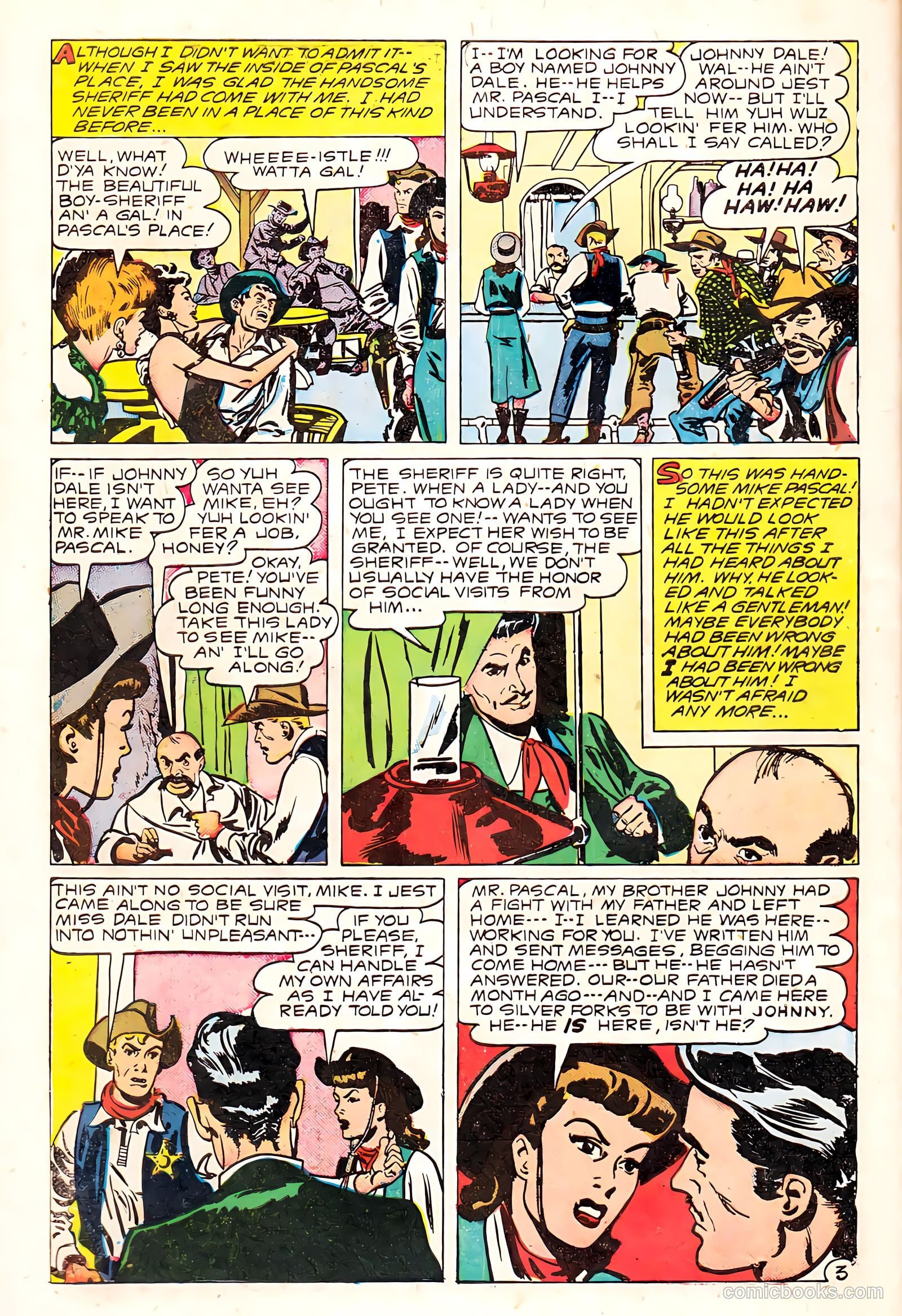 Western Love Trails #8 (1950) — page 30 of 36
