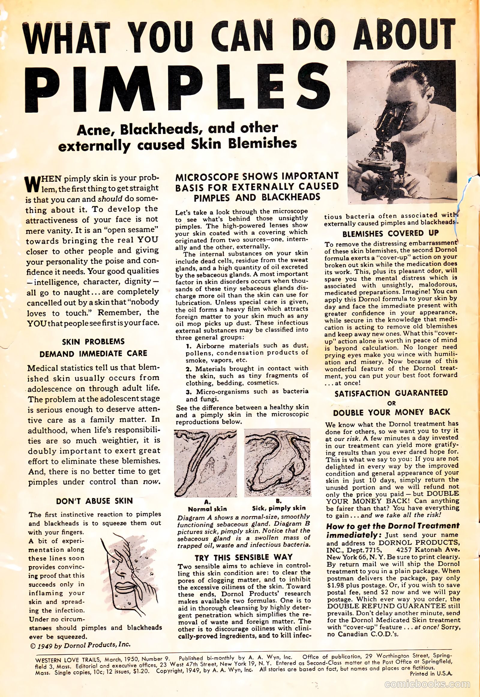 Western Love Trails #9 (1950) — page 2 of 36