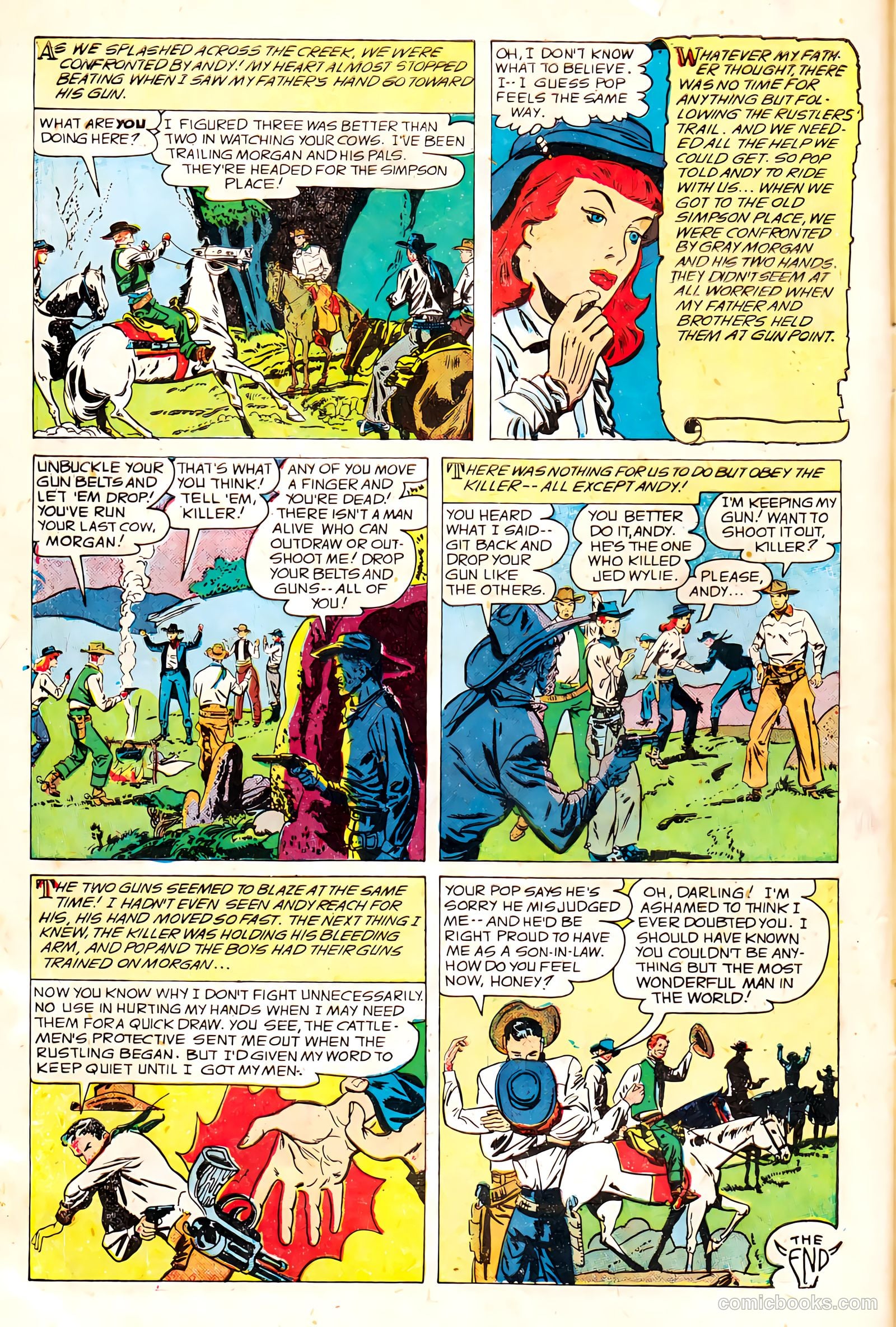 Western Love Trails #9 (1950) — page 10 of 36