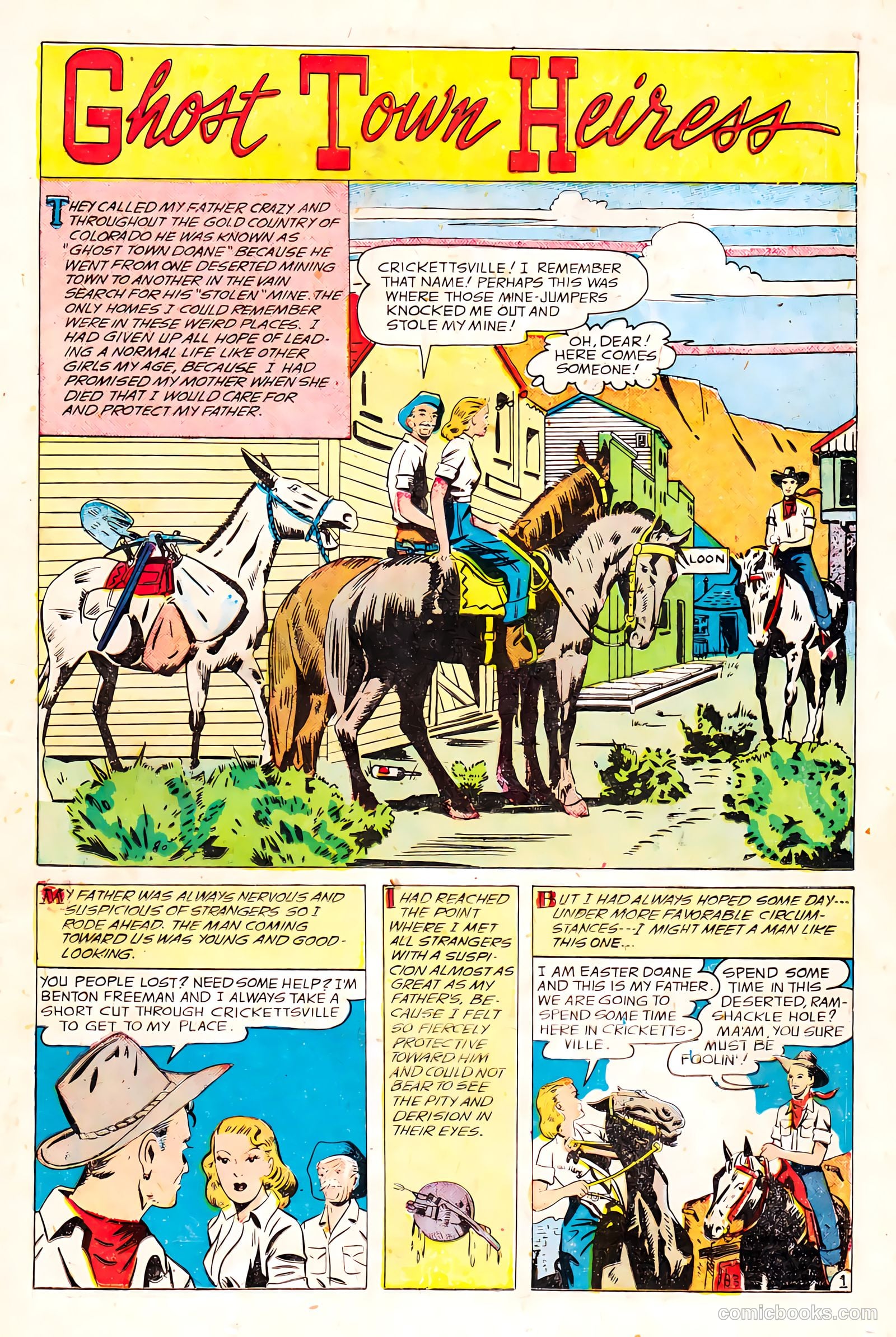 Western Love Trails #9 (1950) — page 11 of 36