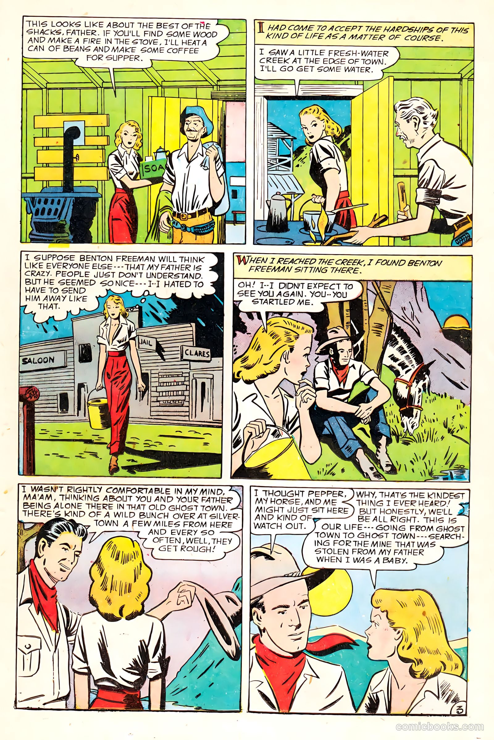 Western Love Trails #9 (1950) — page 13 of 36