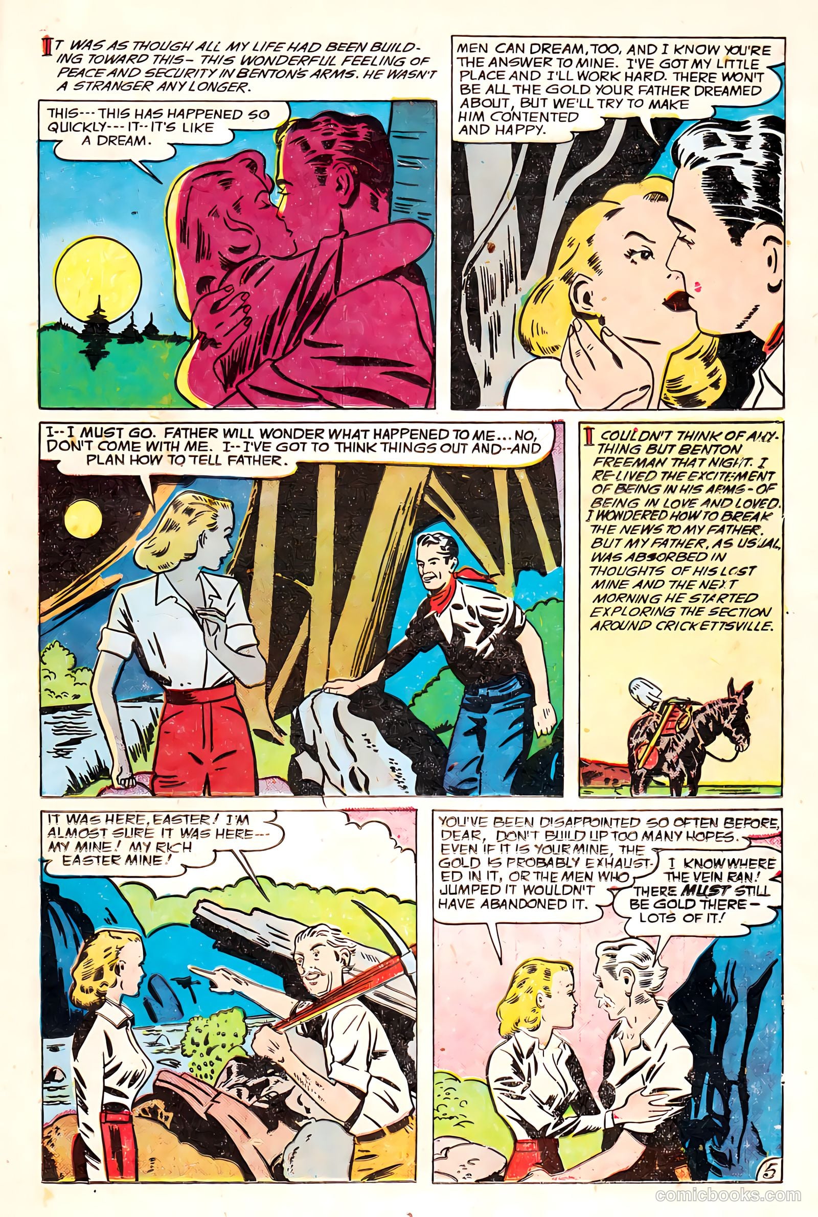 Western Love Trails #9 (1950) — page 15 of 36