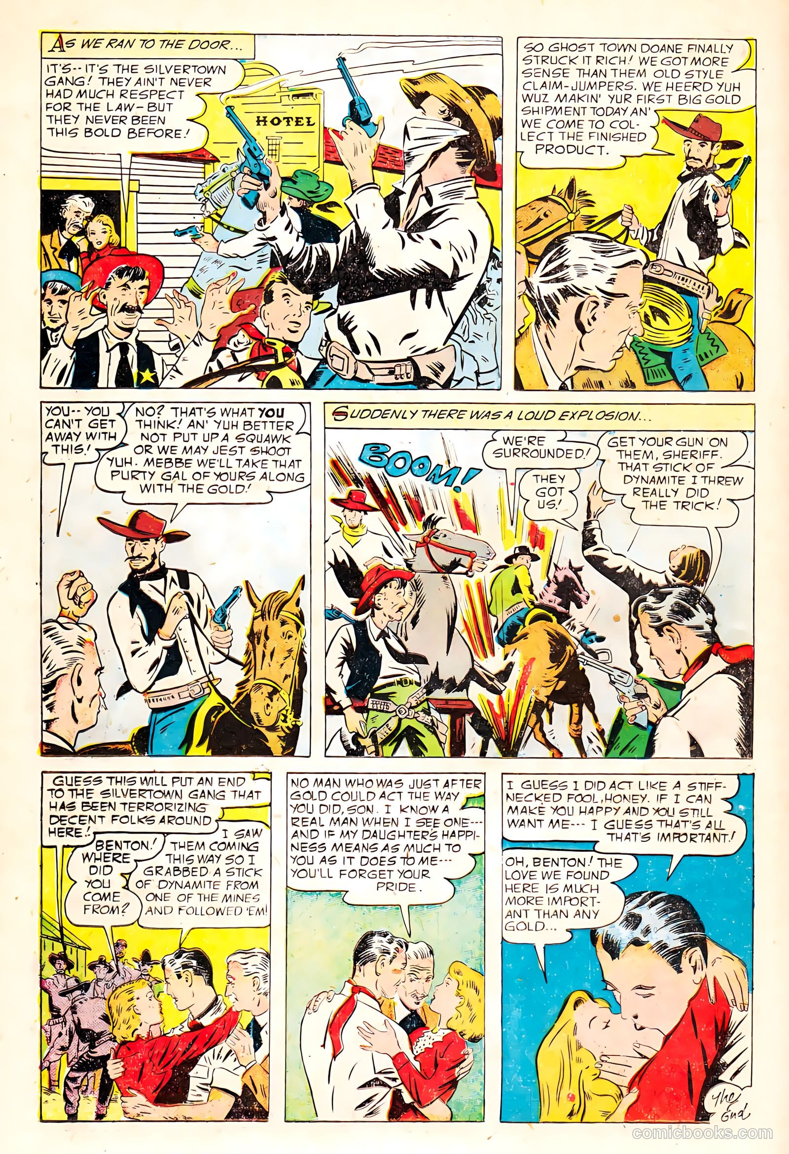Western Love Trails #9 (1950) — page 18 of 36