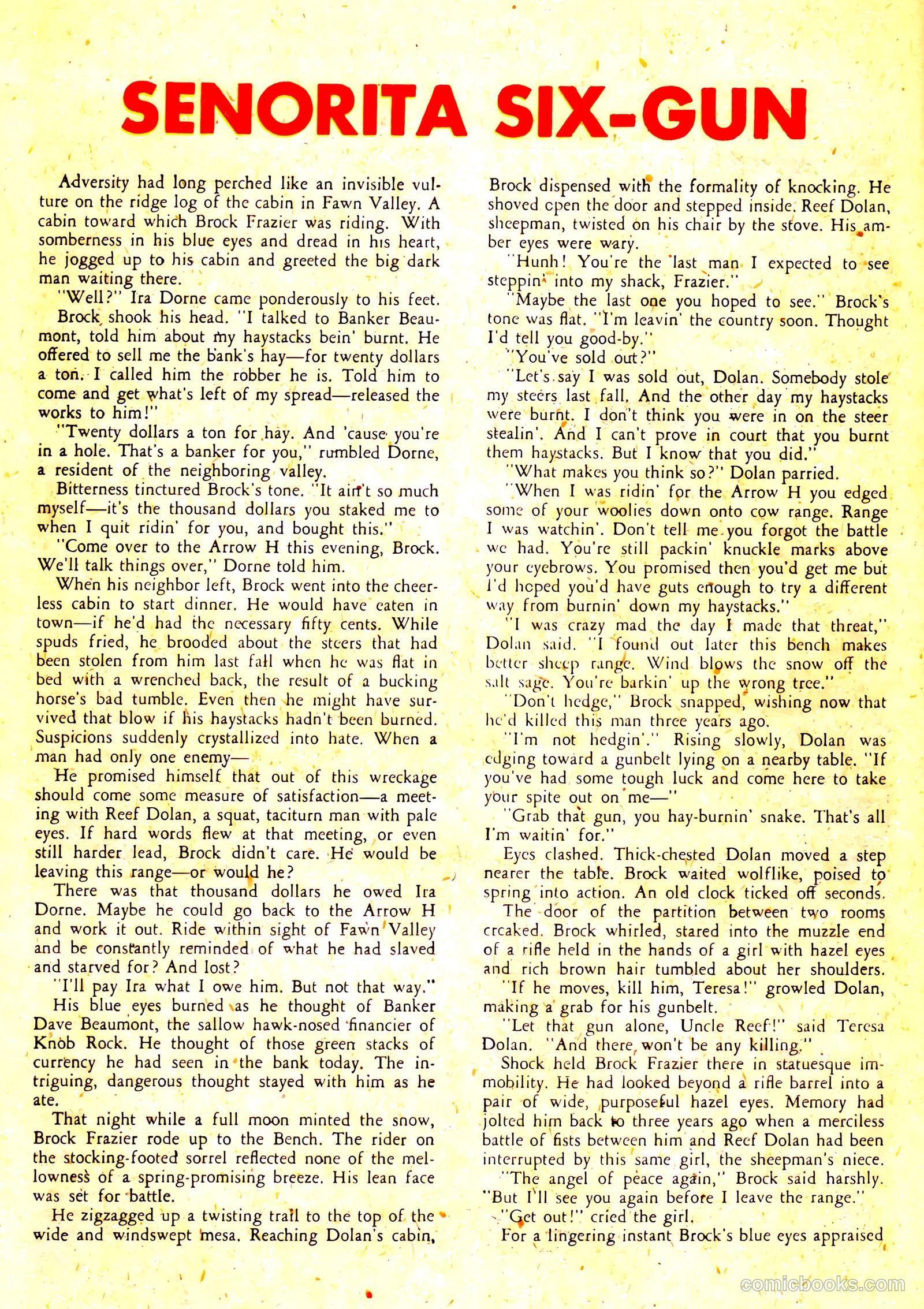 Western Love Trails #9 (1950) — page 26 of 36