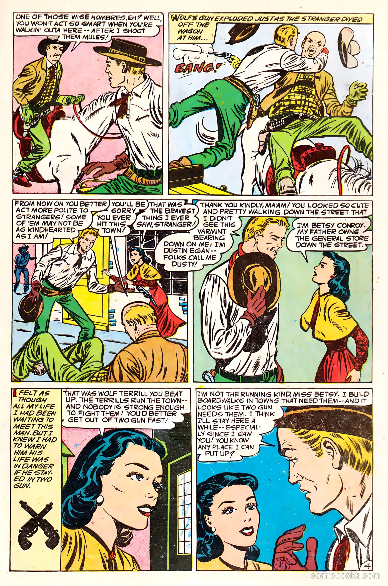 Western Love Trails #9 (1950) — page 31 of 36