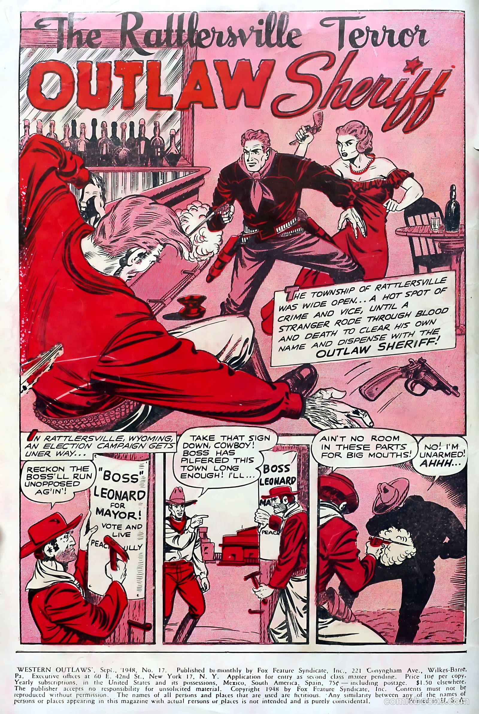Western Outlaws #17 (1948) — page 2 of 36