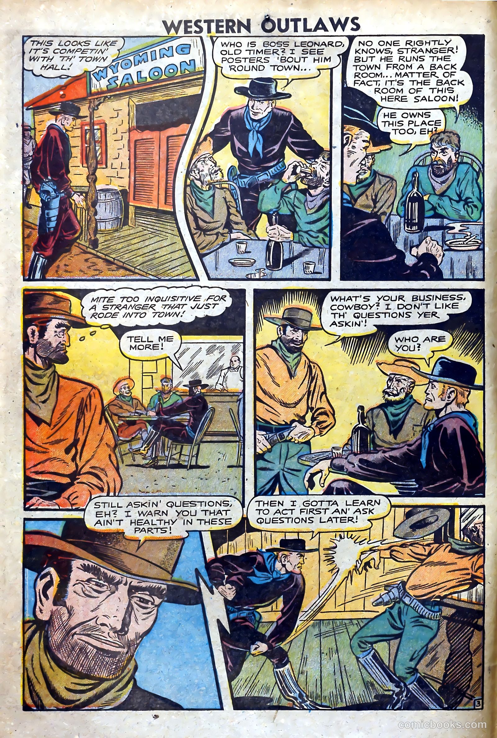 Western Outlaws #17 (1948) — page 4 of 36
