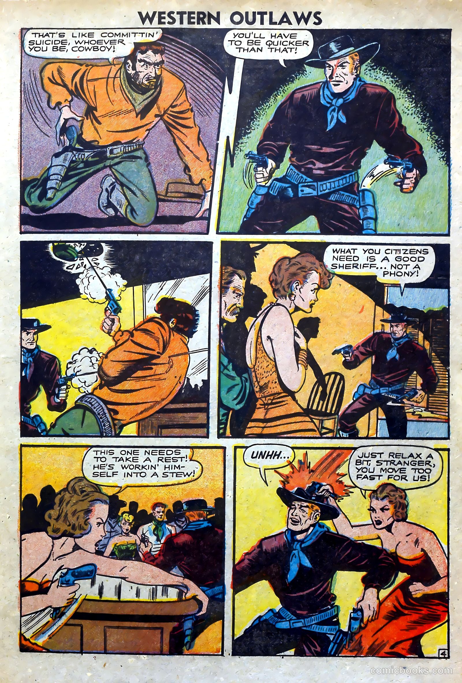 Western Outlaws #17 (1948) — page 5 of 36