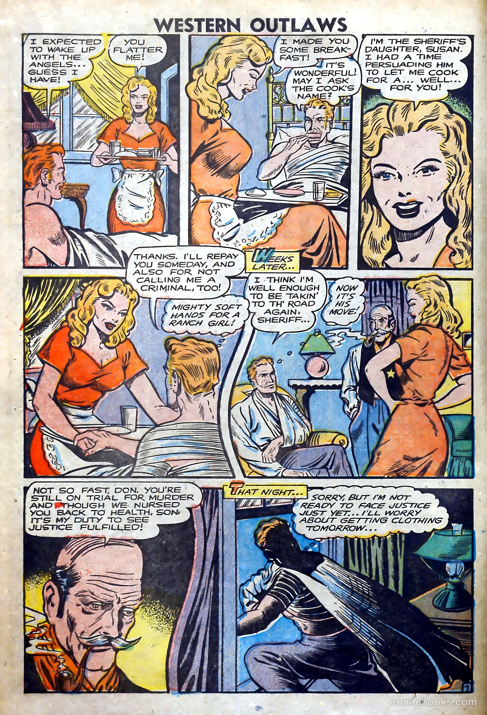 Western Outlaws #17 (1948) — page 8 of 36