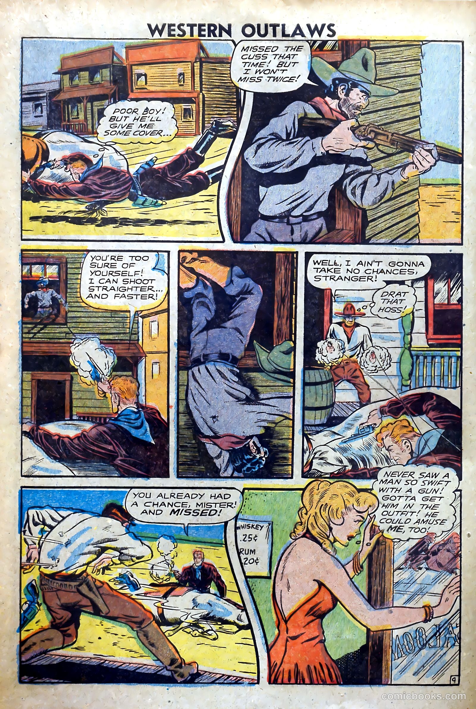 Western Outlaws #17 (1948) — page 10 of 36